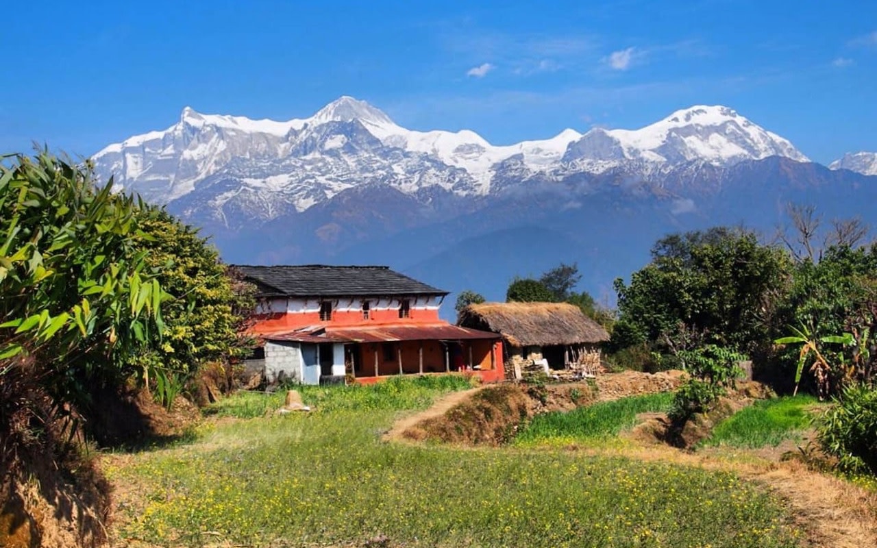 Pokhara Dhampus & Australian Camp Full-Day Hike with Mountain Views