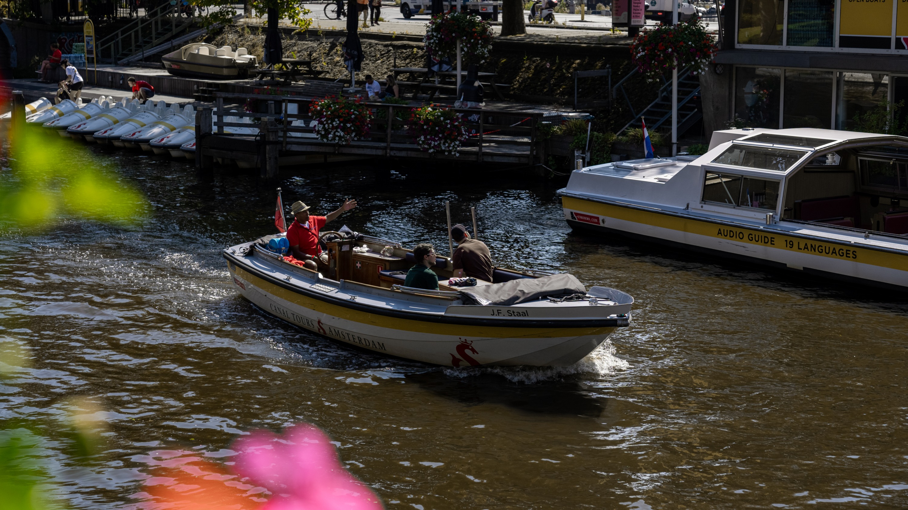 Soak in the beauty of the city while enjoying a smooth canal ride