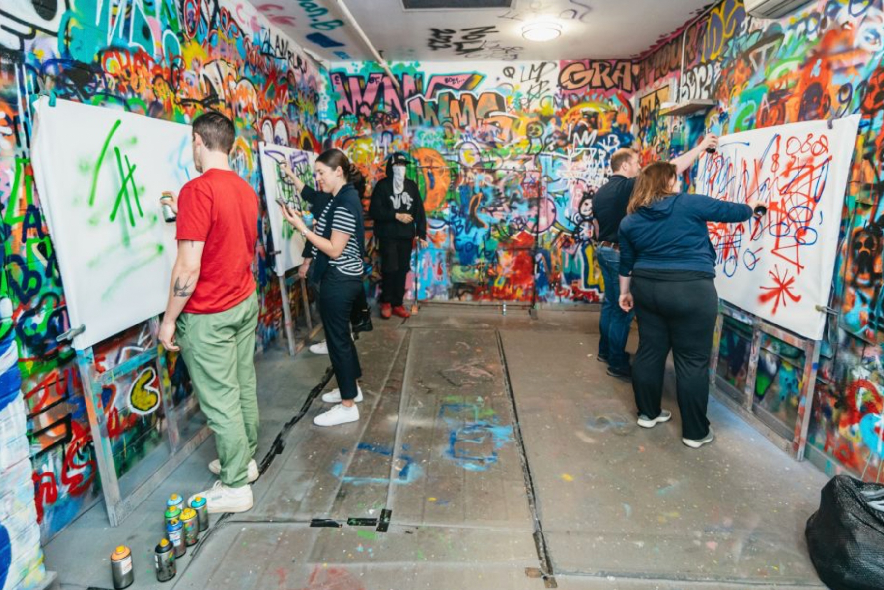 布魯克林街頭塗鴉藝術課程