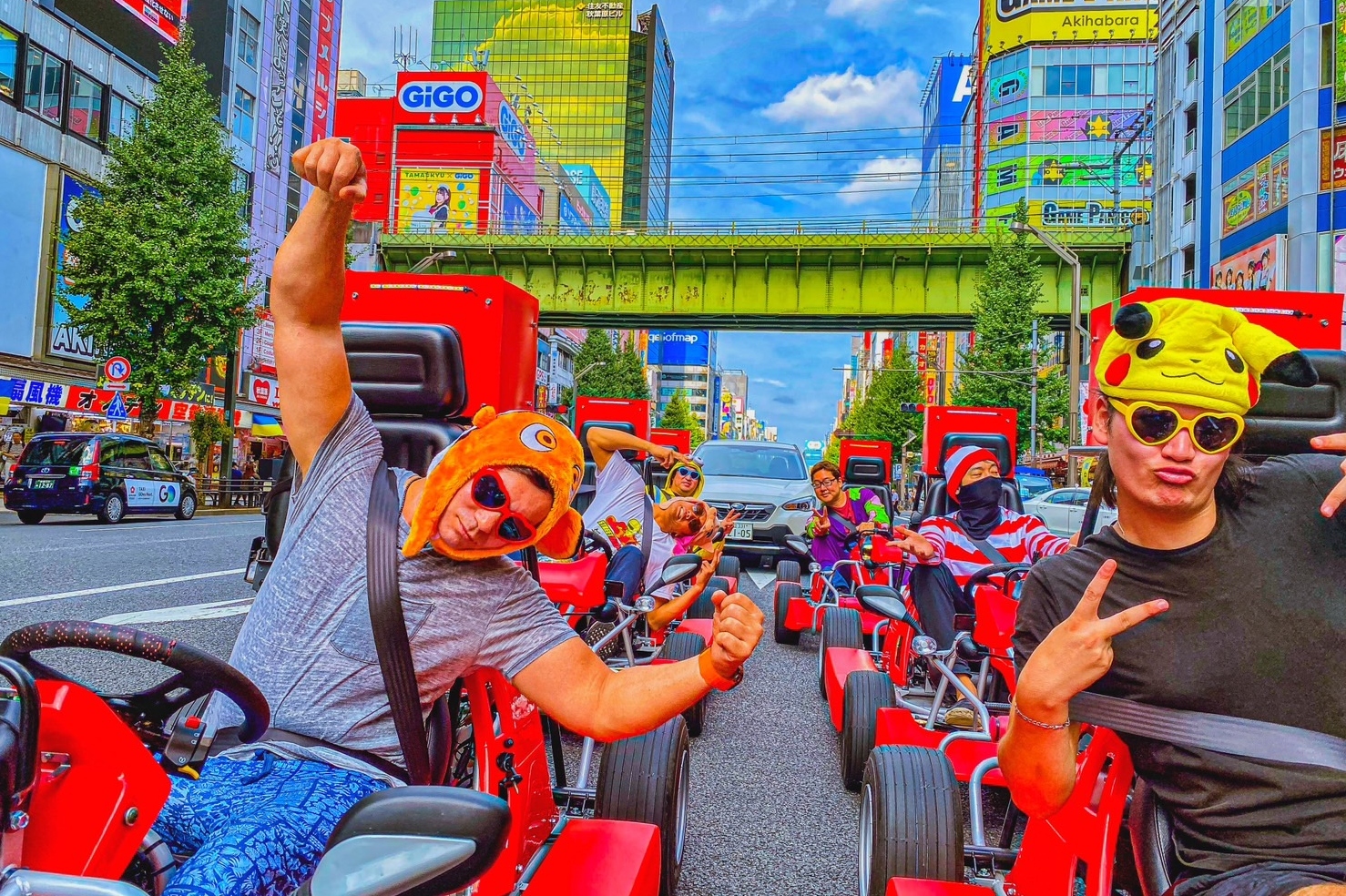 Tokyo Street Go Kart Experience In Akihabara By The Original Street Kart And Welcome Suica