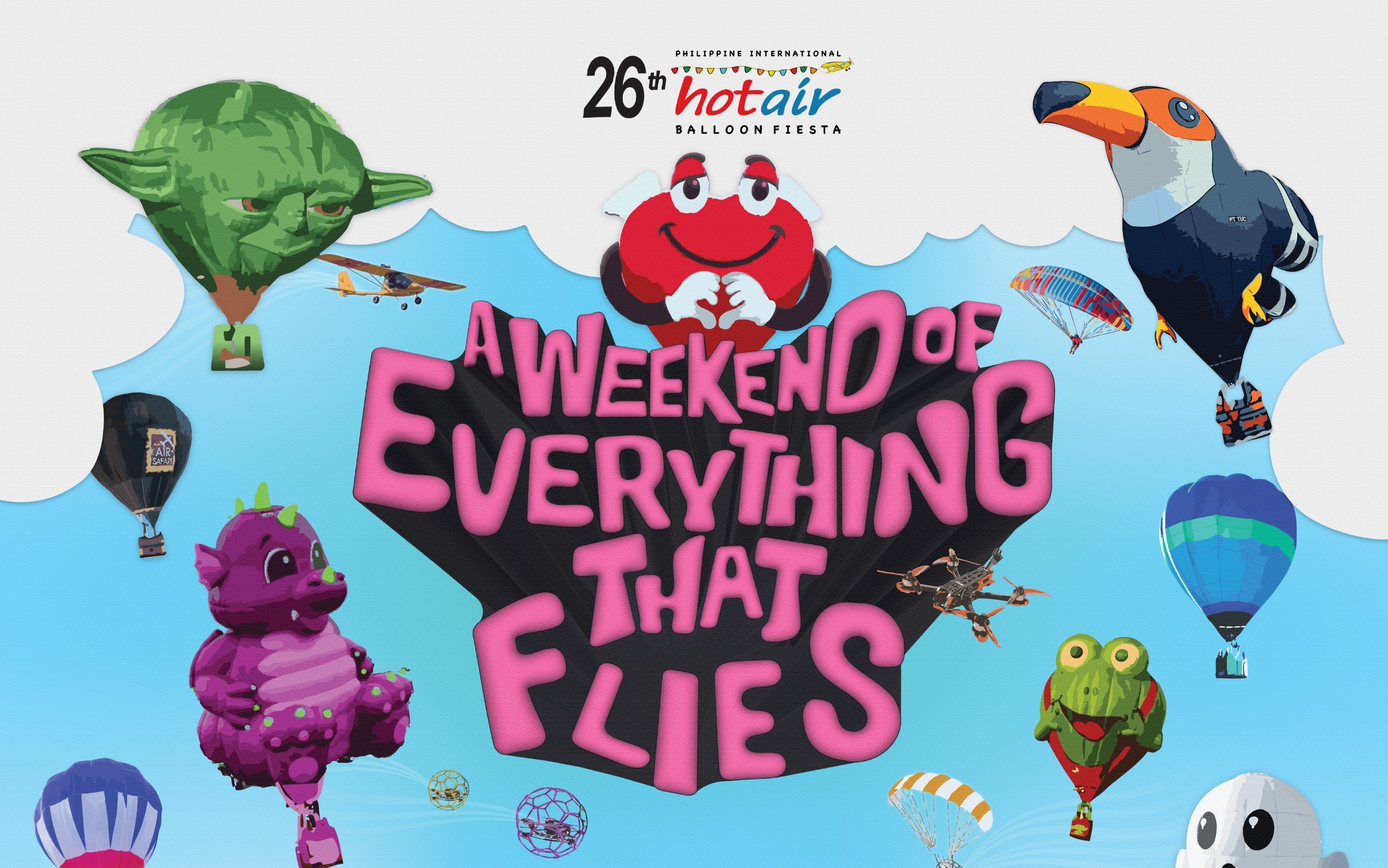 26th Philippine International Hot Air Balloon Fiesta: A Weekend of Everything that Flies