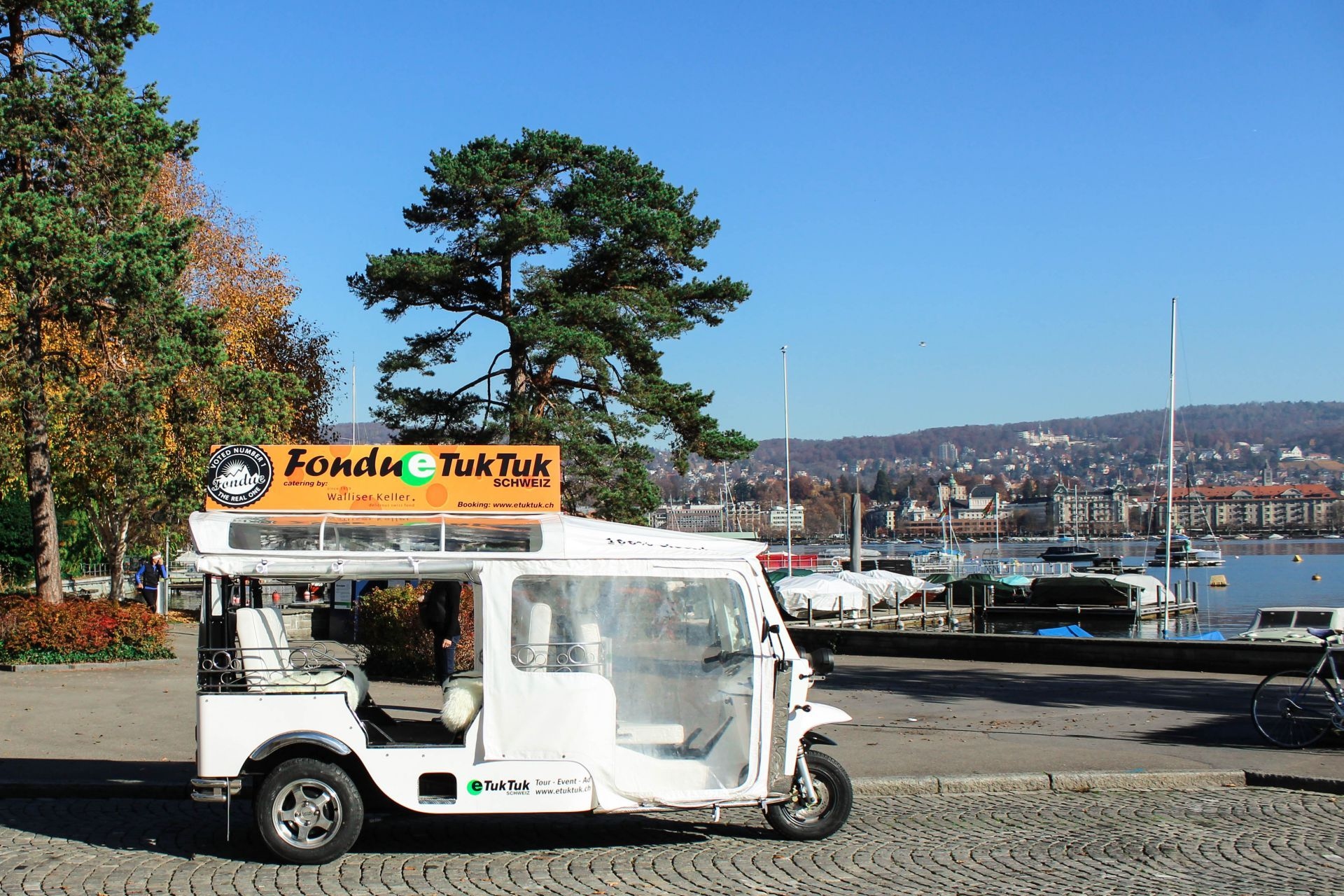 Savor Swiss fondue and wine as you explore Zurich’s charming streets