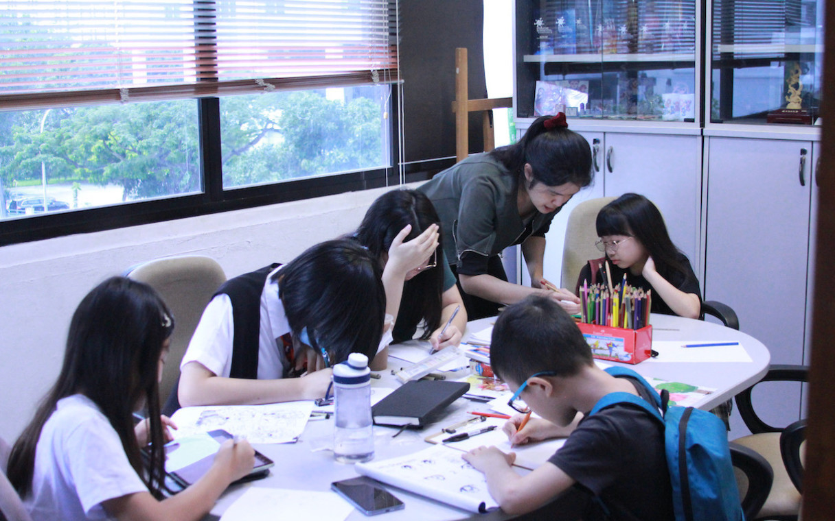 Comic Panel Drawing Workshop by Ink Fusion