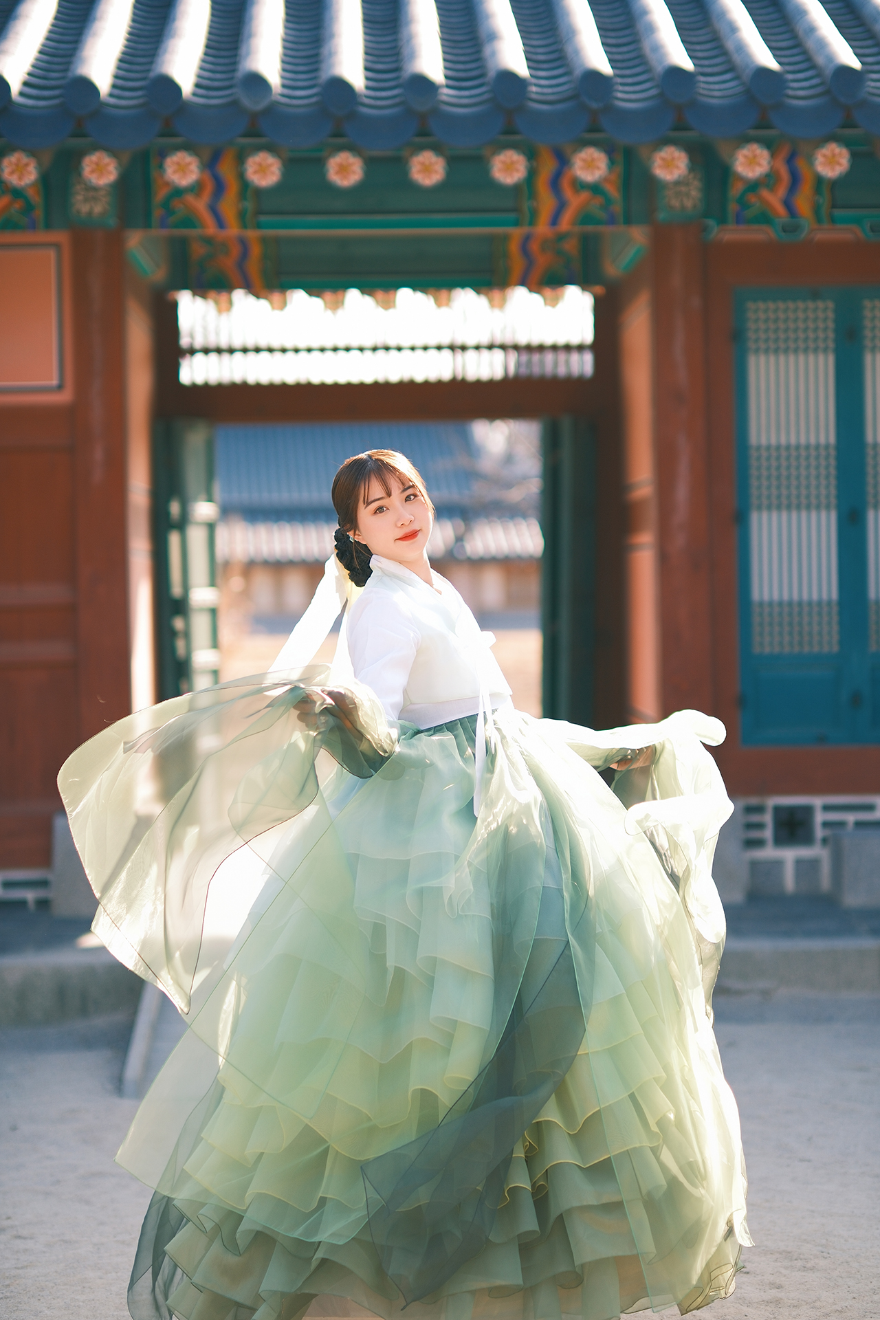 景福宮韓服租借體驗（Hae and Dal Hanbok 提供）