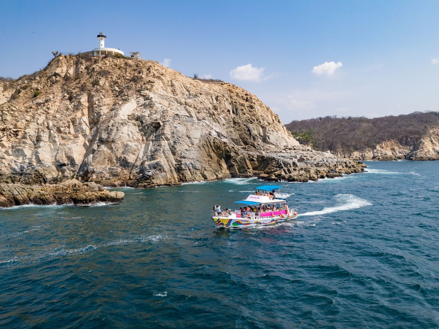 Nature Boat Tour in Huatulco Bays