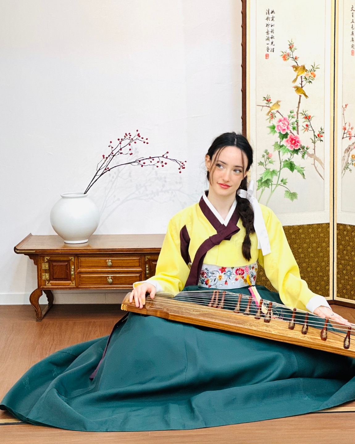 北村韓屋體驗美麗的伽倻琴