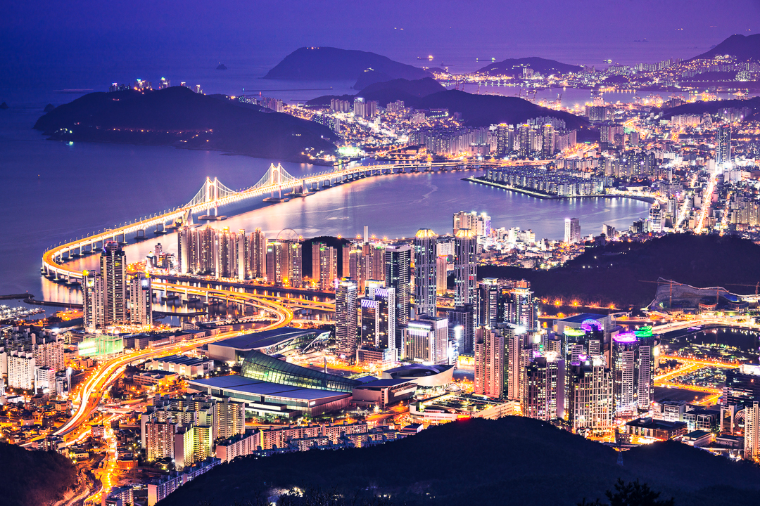 Busan Night Private Car Tour		