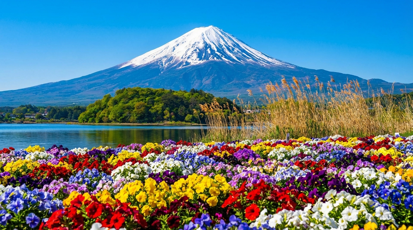 這裡是“花×山×湖”的完美三重組合 除了薰衣草,還有季節性花卉不斷更替,春天有芝櫻,秋天有波斯菊,顏色層層疊疊。 這裡是“花×山×湖”的完美三重組合 除了薰衣草,還有季節性花卉不斷更替,春天有芝櫻,秋天有波斯菊,顏色層層疊疊。
