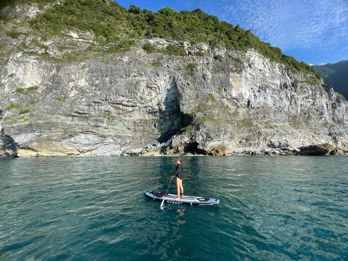 Qingshui Cliff SUP in Hualien