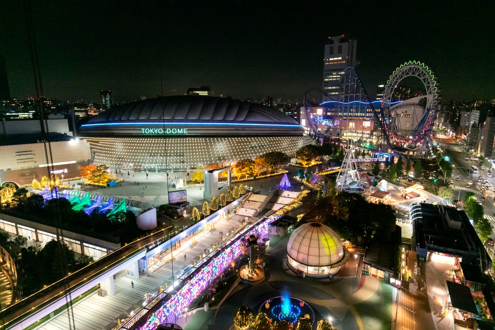 東京巨蛋城遊樂園5項設施體驗門票