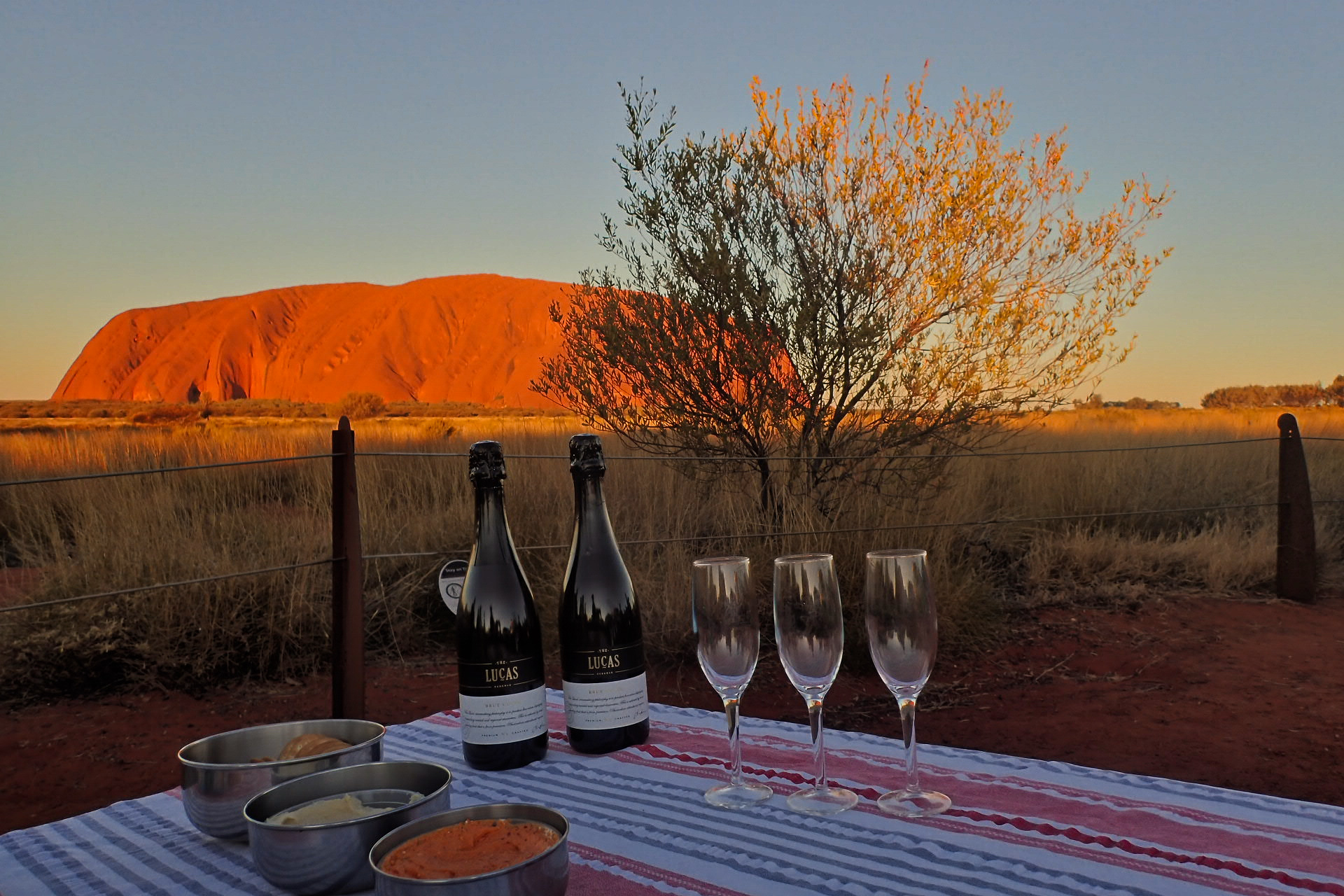 Small Group Uluru Sunset & Sparkling Experience