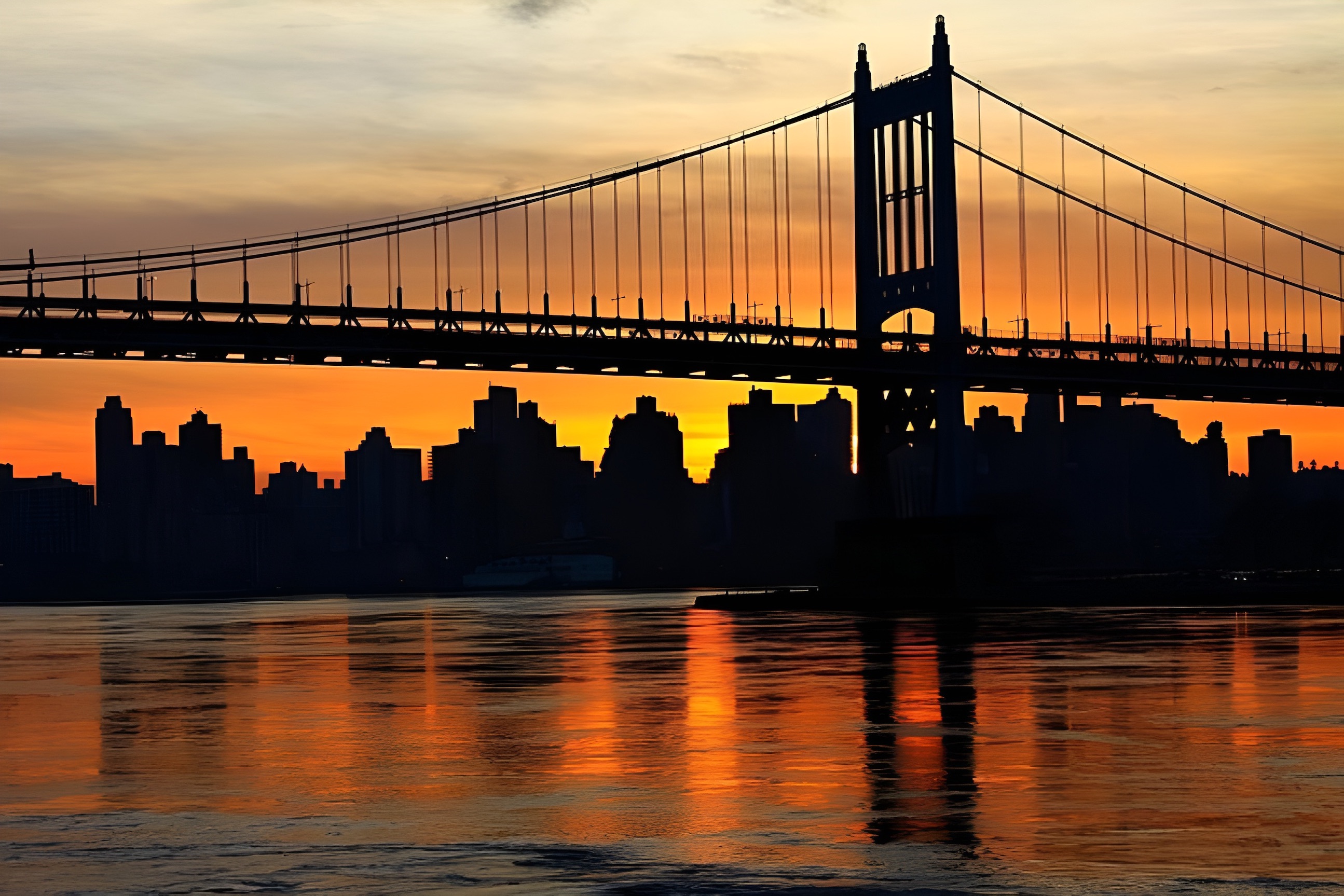 搭乘觀光遊船，盡享曼哈頓及其標誌性天際線的絢麗日落美景。