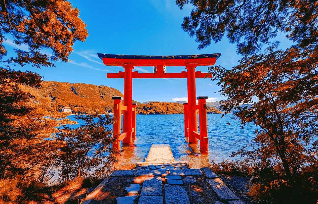 【花火限定】熱海花火大會・陽光沙灘・箱根龍宮殿溫泉or箱根神社水上鳥居一日遊｜東京出發
