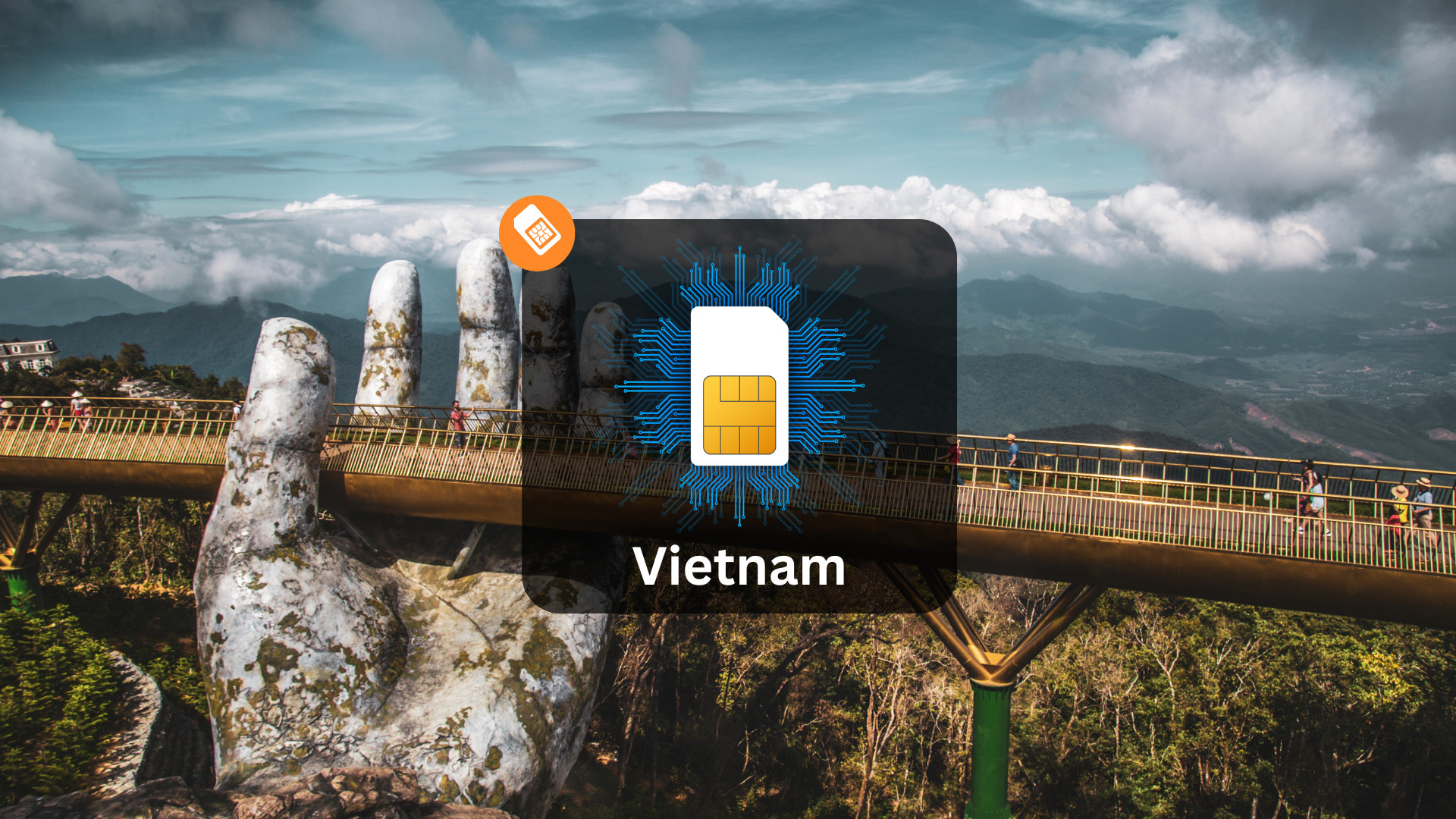 越南4G Sim卡（香港機場領取）