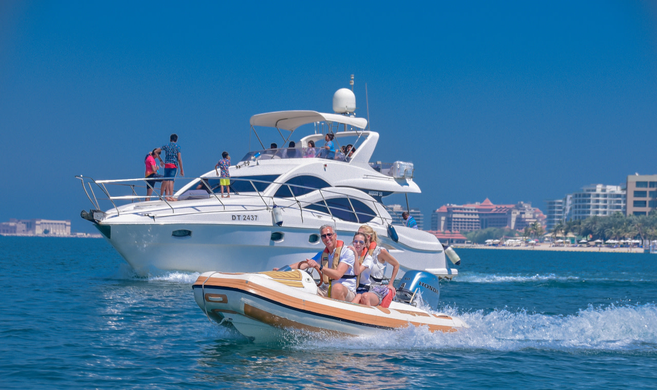 Self-drive Sea Camel speedboat experience in Dubai