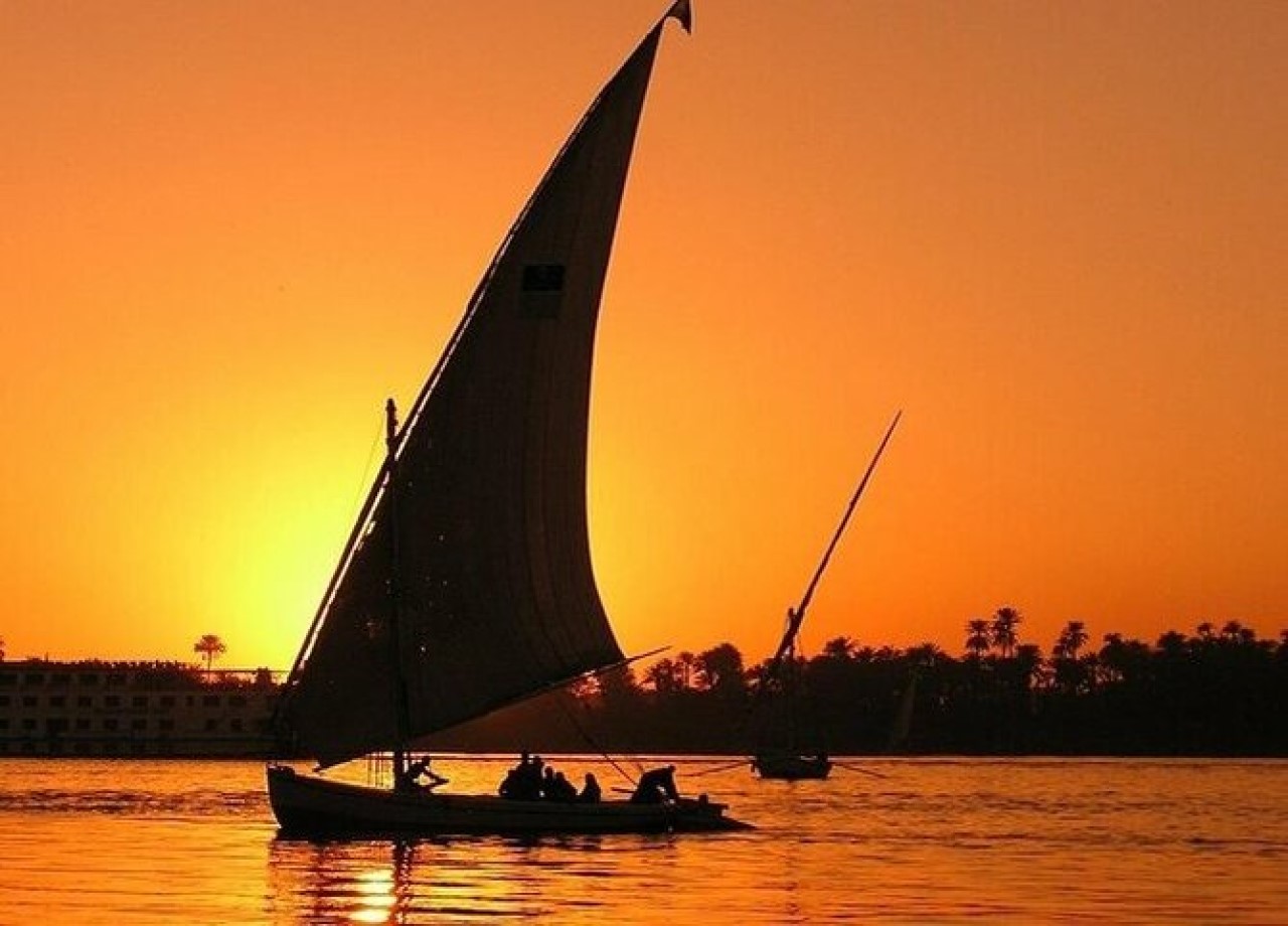 Felucca ride sunset