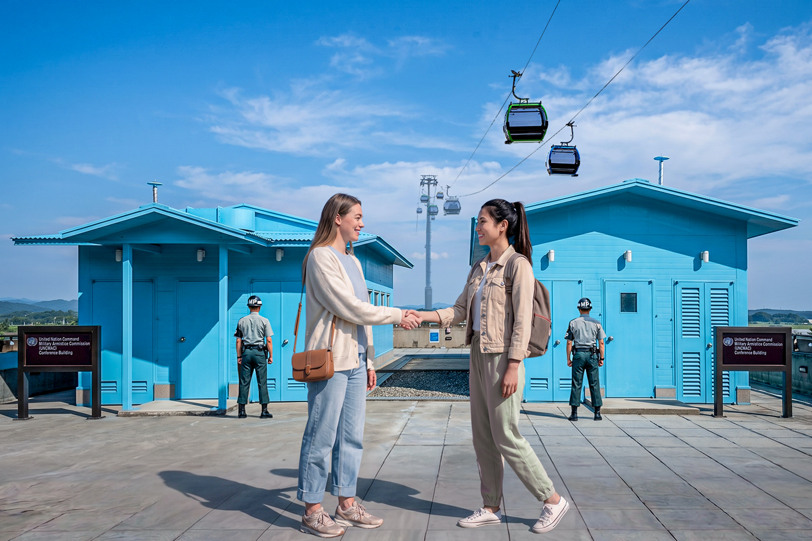 DMZ (Demilitarized Zone) + optional JSA Photo Spot with Gondola
