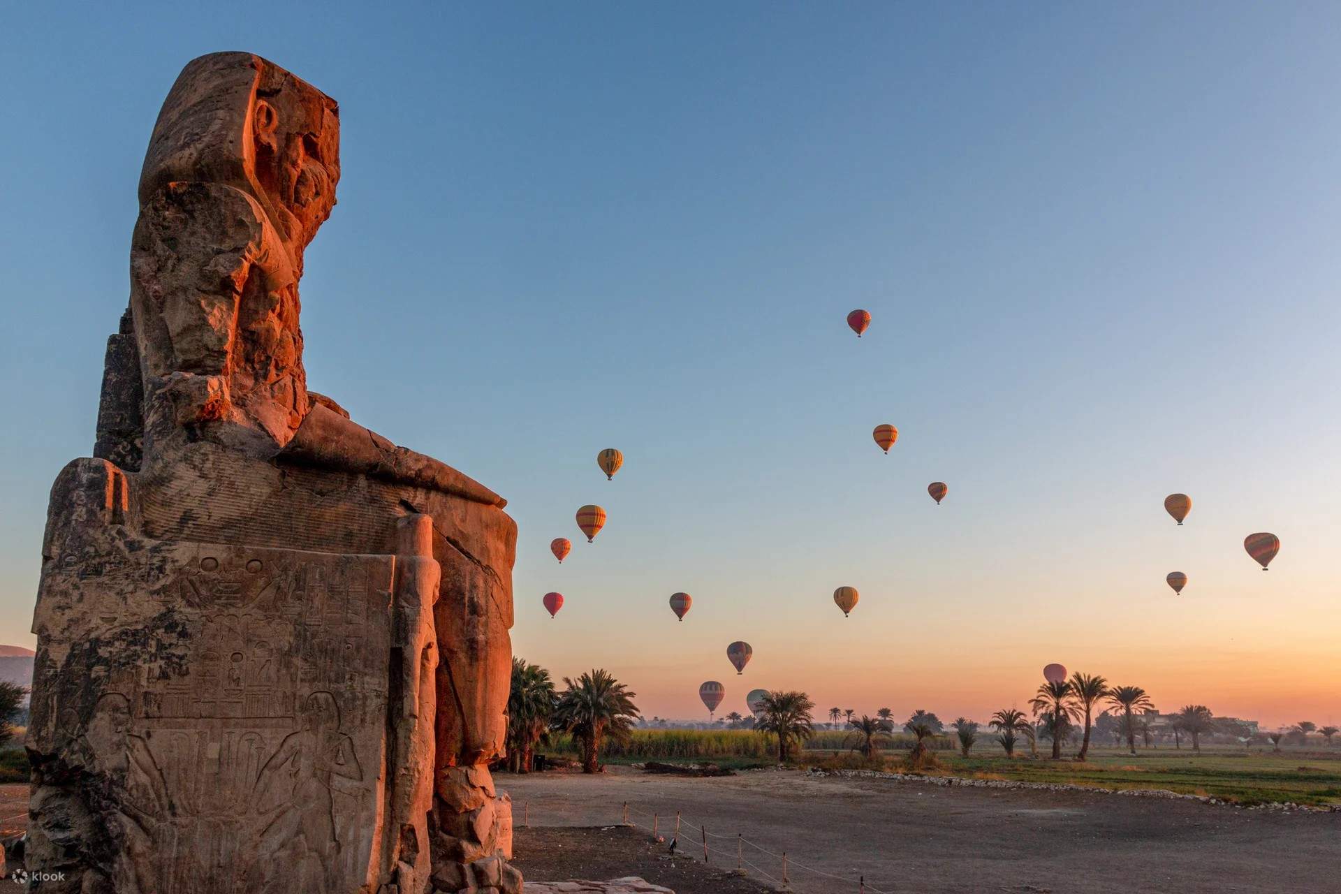 Hot Air Balloon Ride in Luxor Egypt with Transfers