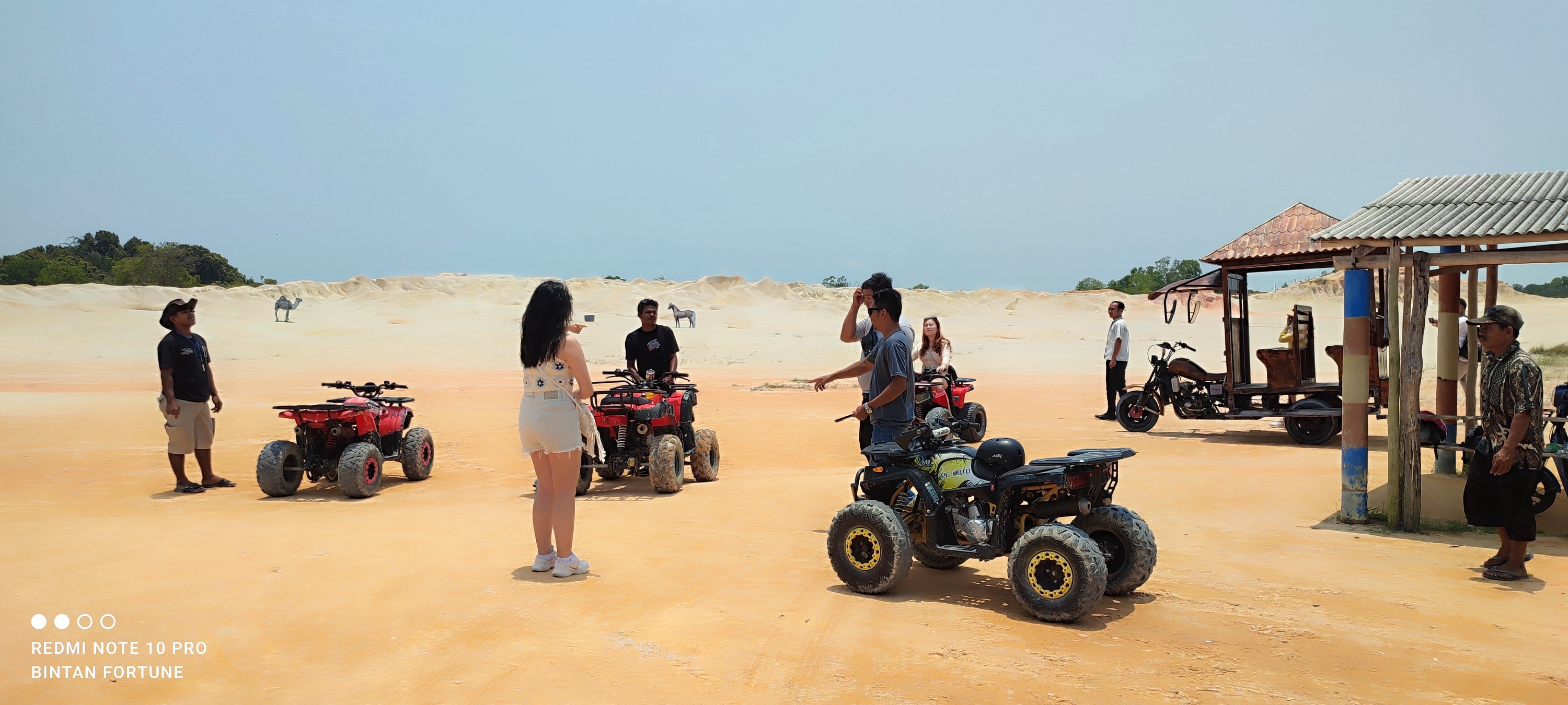 沙丘衝沙 & 藍湖私人之旅（Bintan Fortune提供）