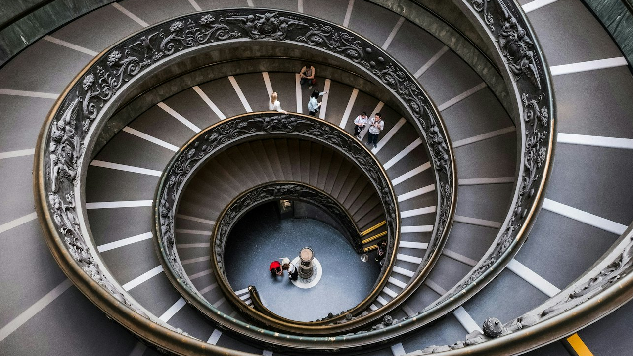 Experience architectural brilliance with this artistic masterpiece in the Vatican Museums
