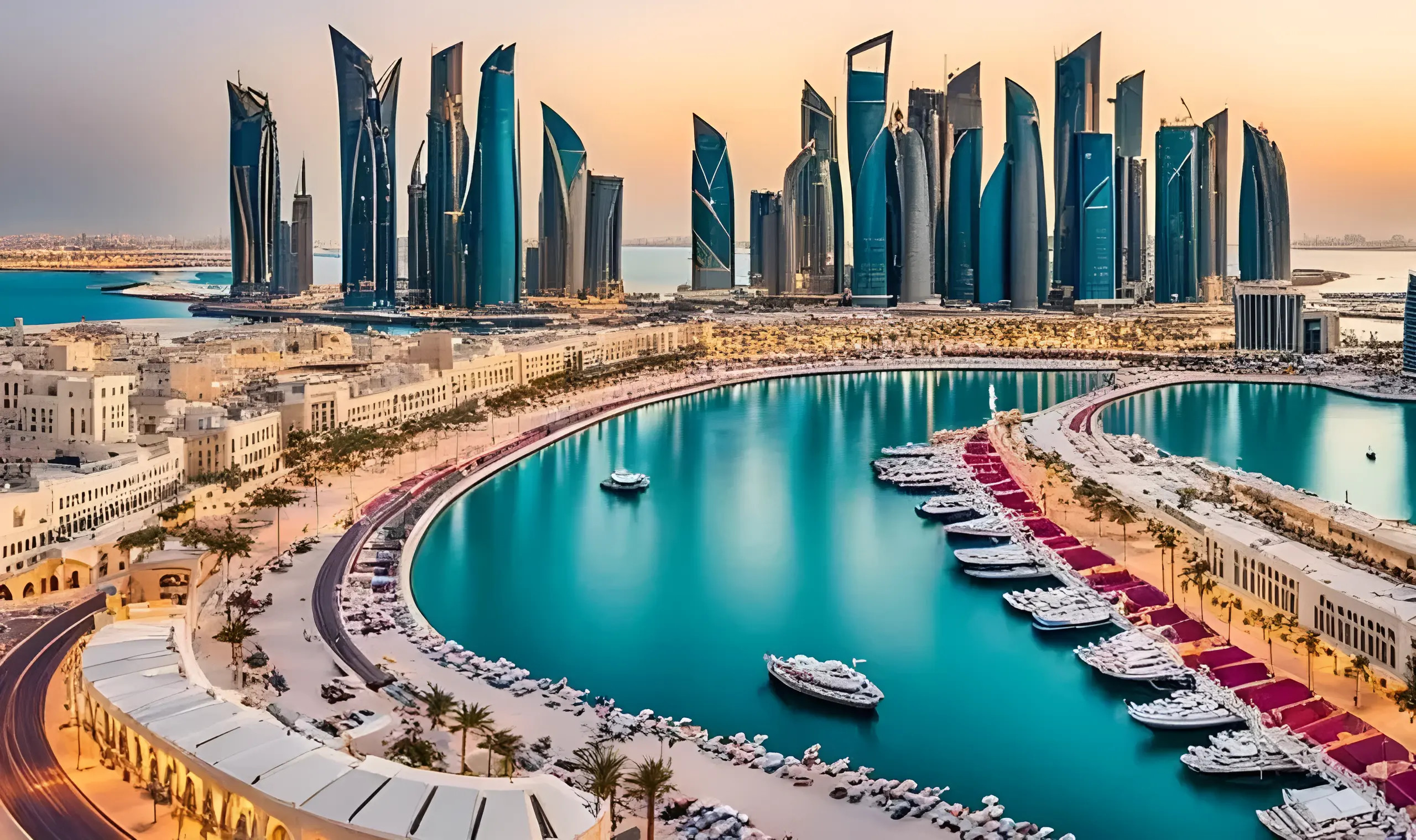 Doha City Highlights Half-Day Tour with Expert Guide