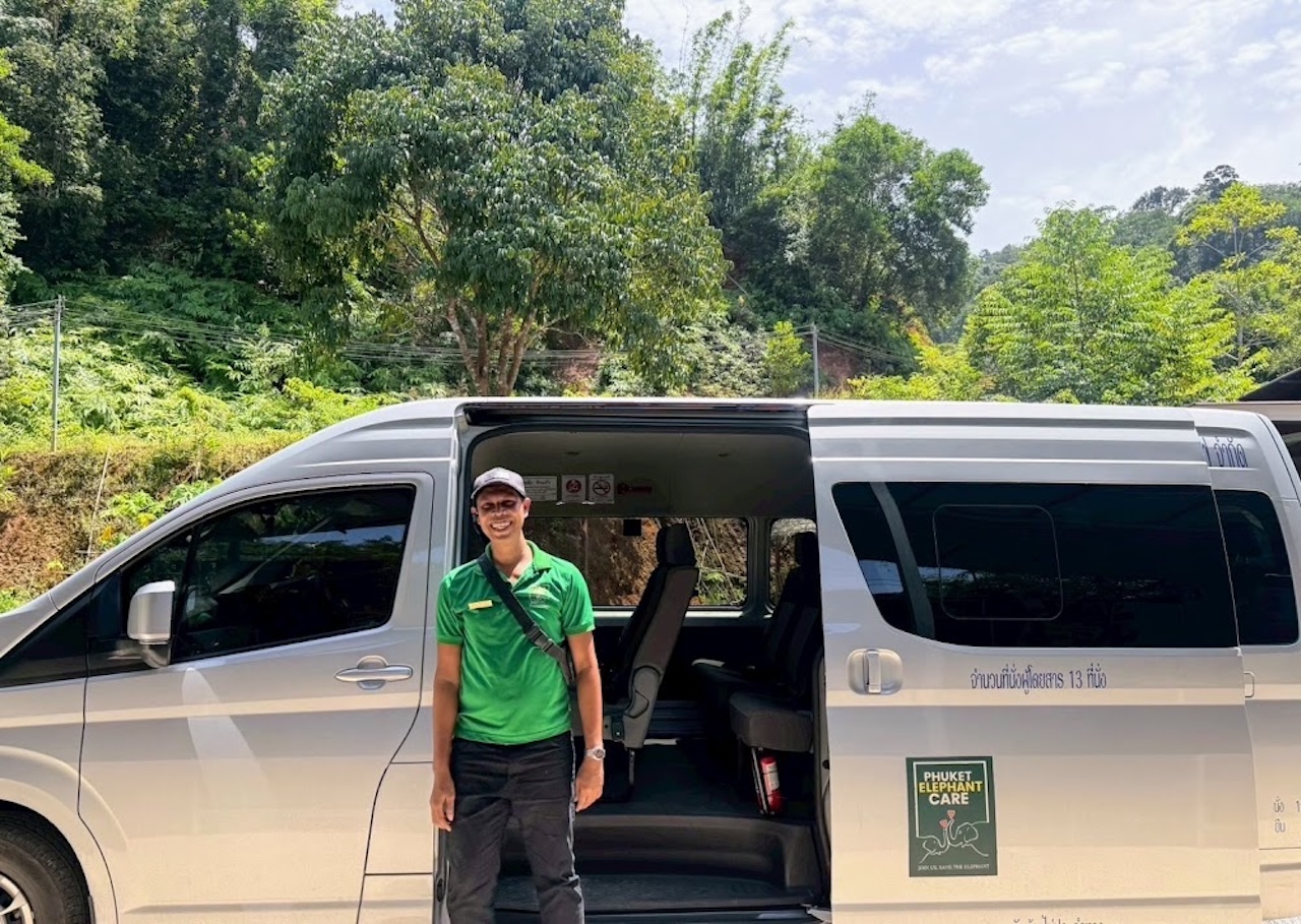 Get a convenient pickup and transfer to our ATV camp near Naithon Beach