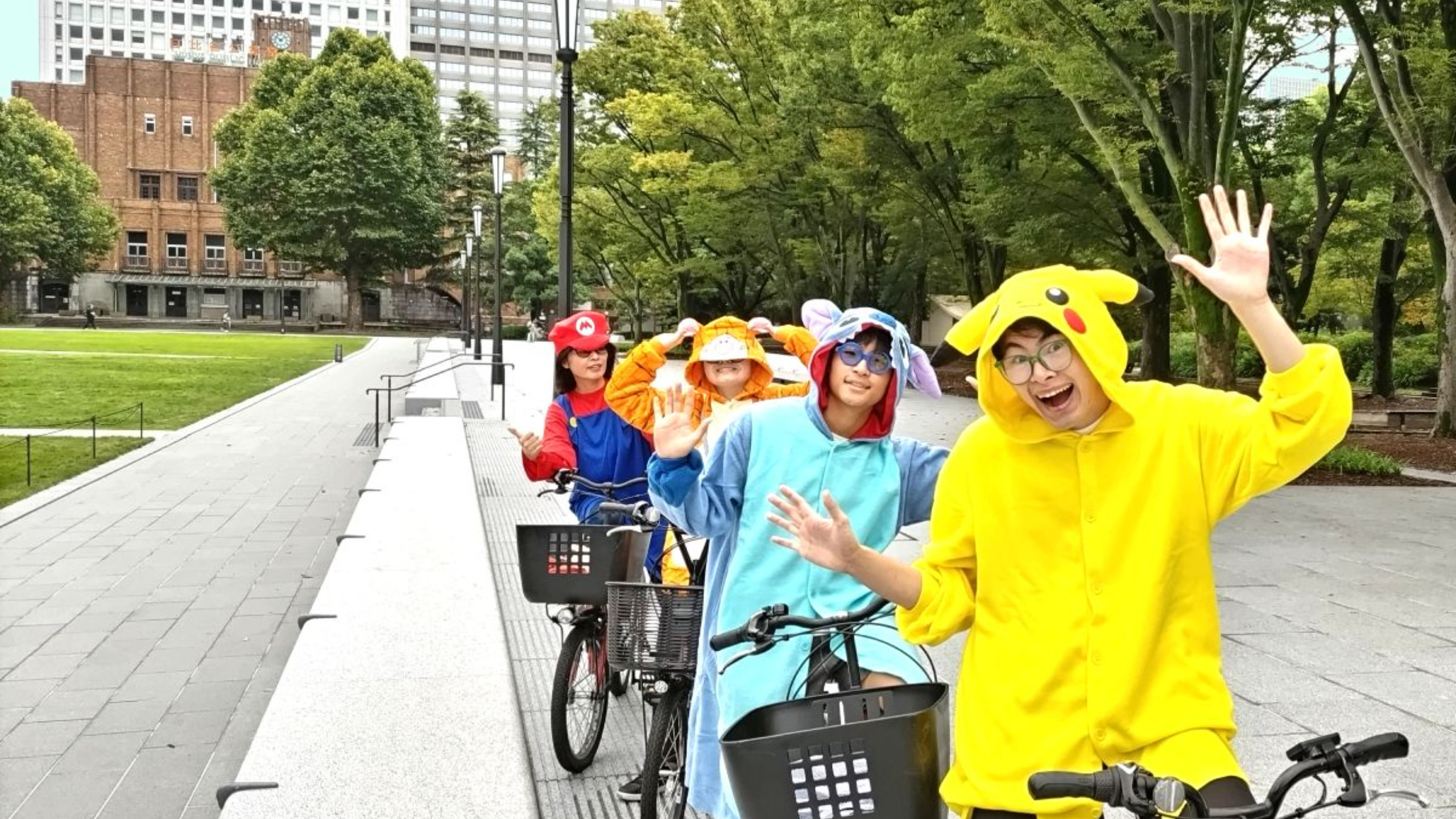 Tokyo | Cycling in Anime Costumes