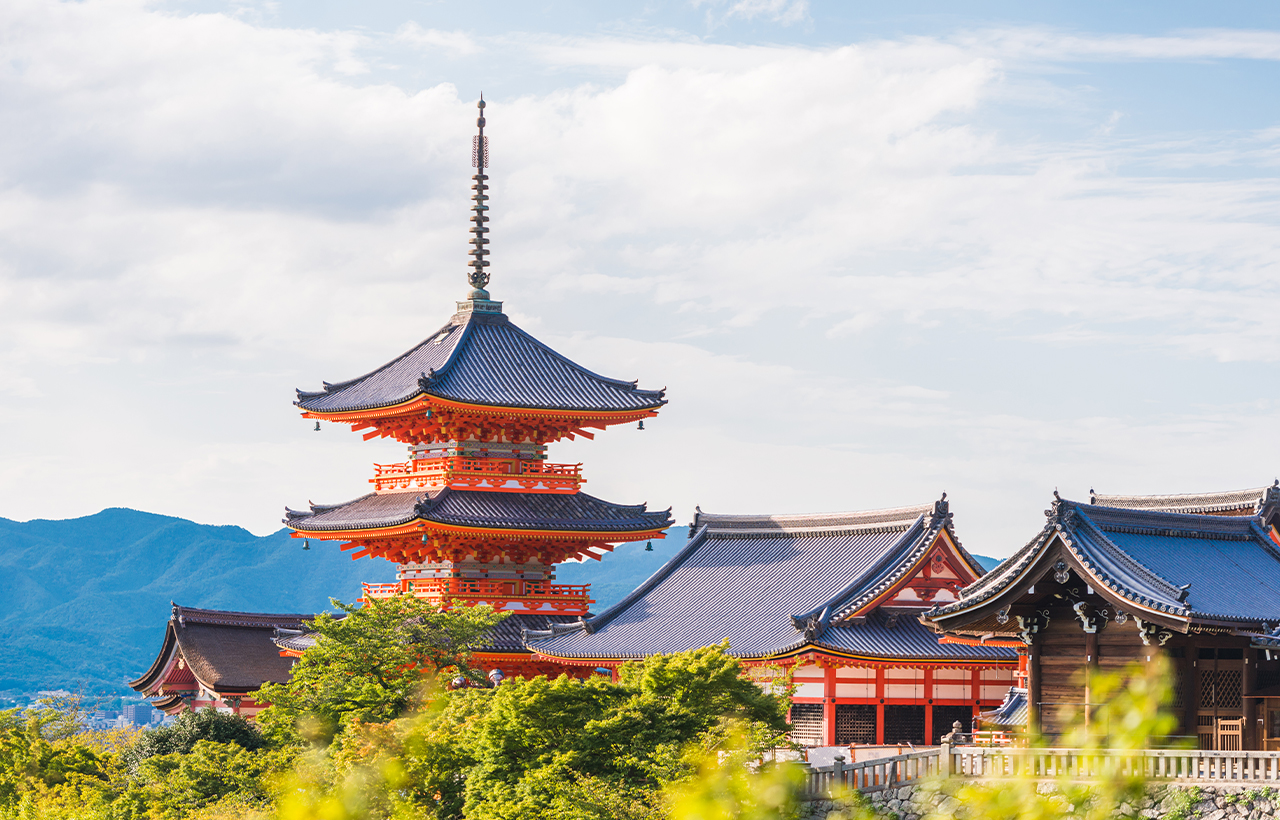 京都+奈良+清水寺區域-和服體驗+八坂神社+伏見稻荷大社+奈良公園-看鹿和楓葉的奈良公園+東大寺