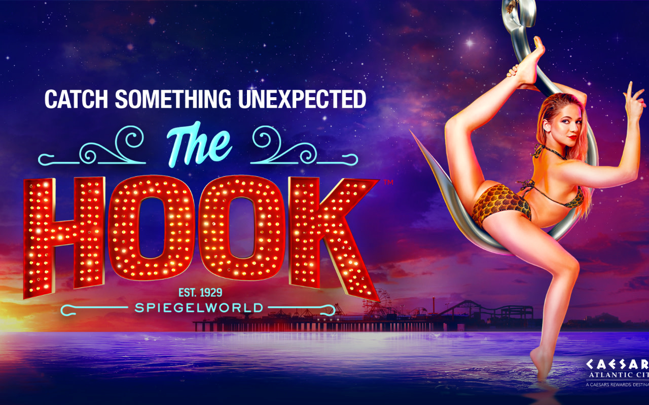 Билет на шоу The Hook в Caesars Palace в Атлантик-Сити