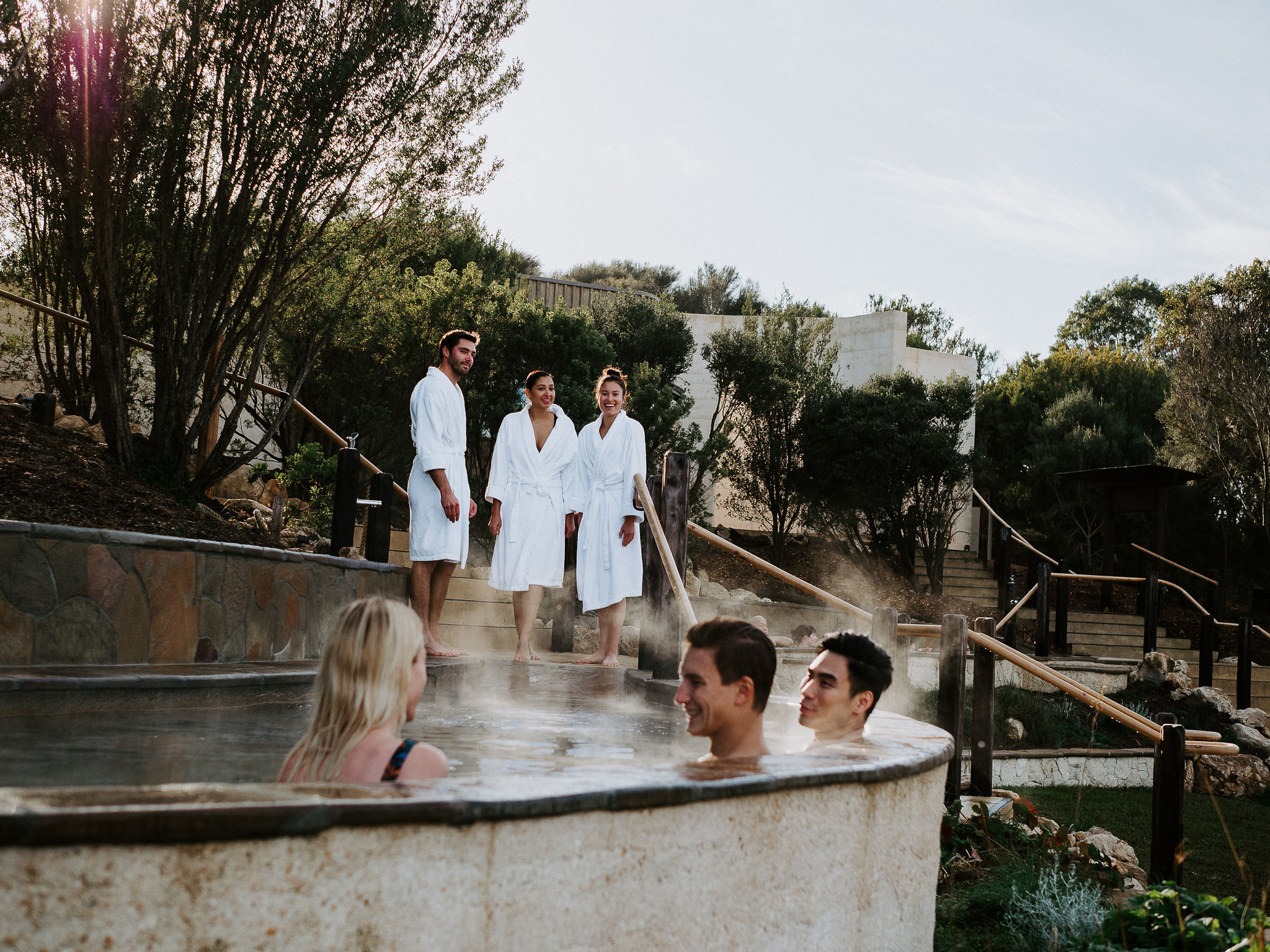 Peninsula Hot Springs Sauna Infusion Experience