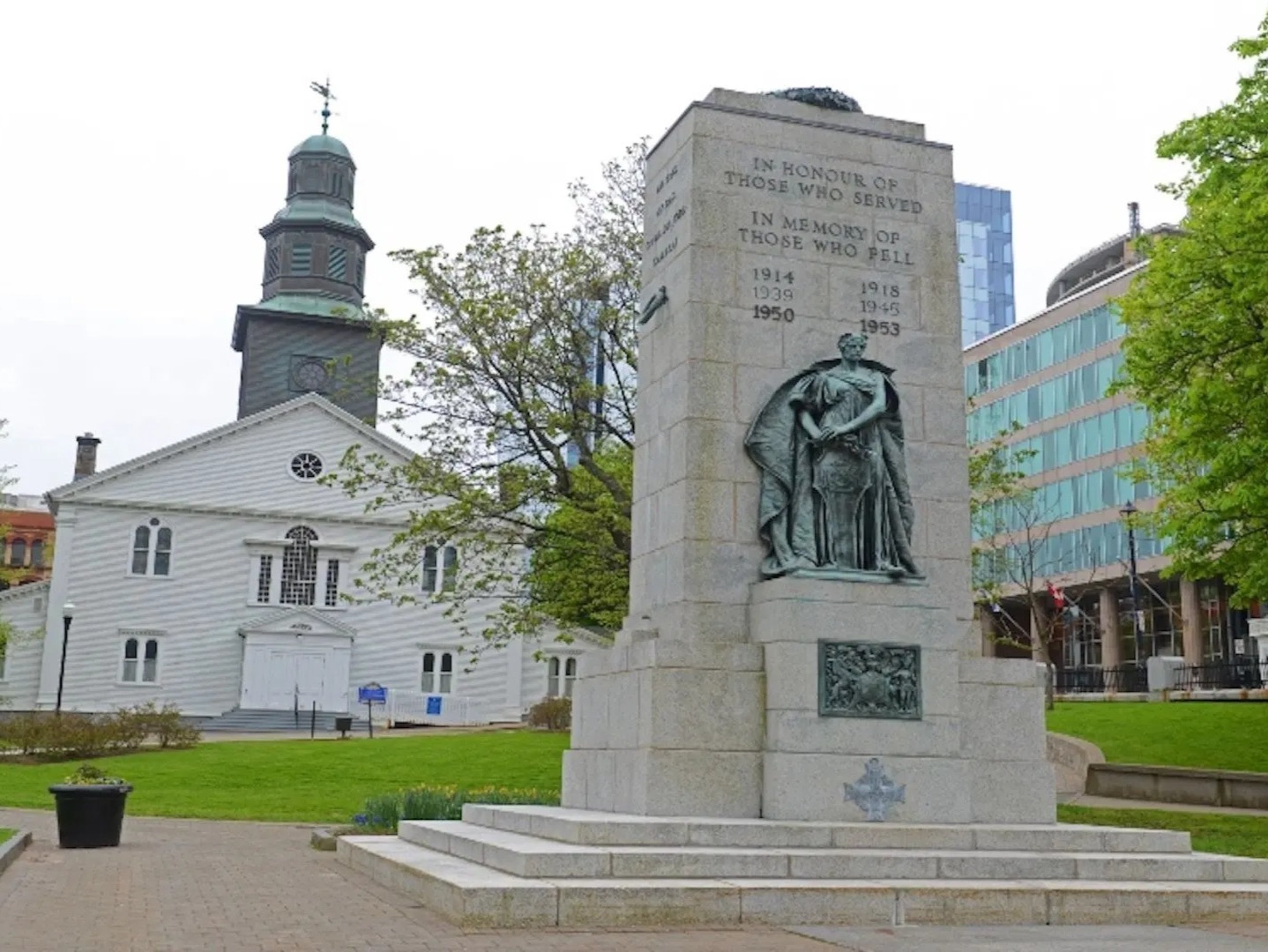 Visit St. Paul’s Church, Halifax’s oldest building, and the nearby cenotaph honoring those who served in major world conflicts