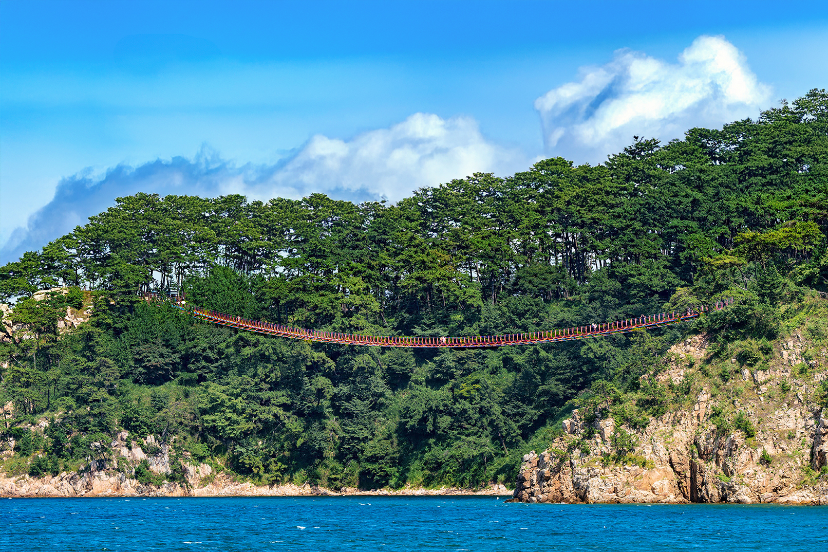 蔚山大王巖吊橋