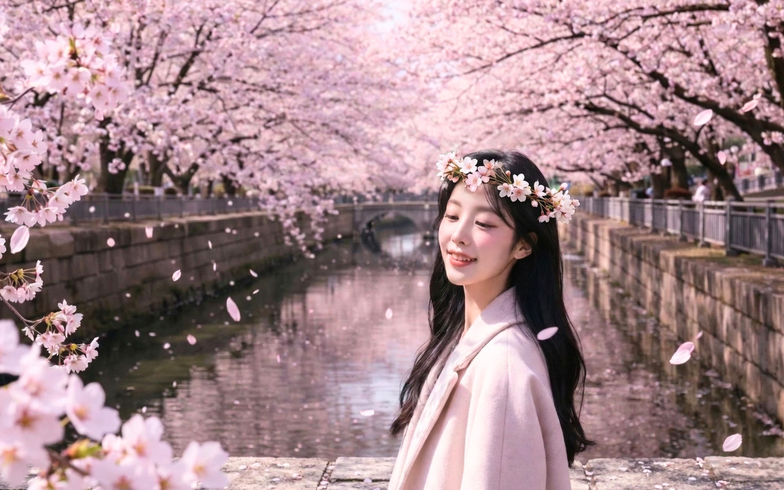 Jinhae Cherry Blossom Festival Tour from Seoul & Busan+ Flower Crown