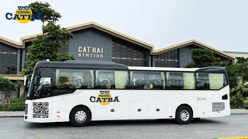 Hanoi - Cat Ba Island Shared Bus by Good Morning Cat Ba