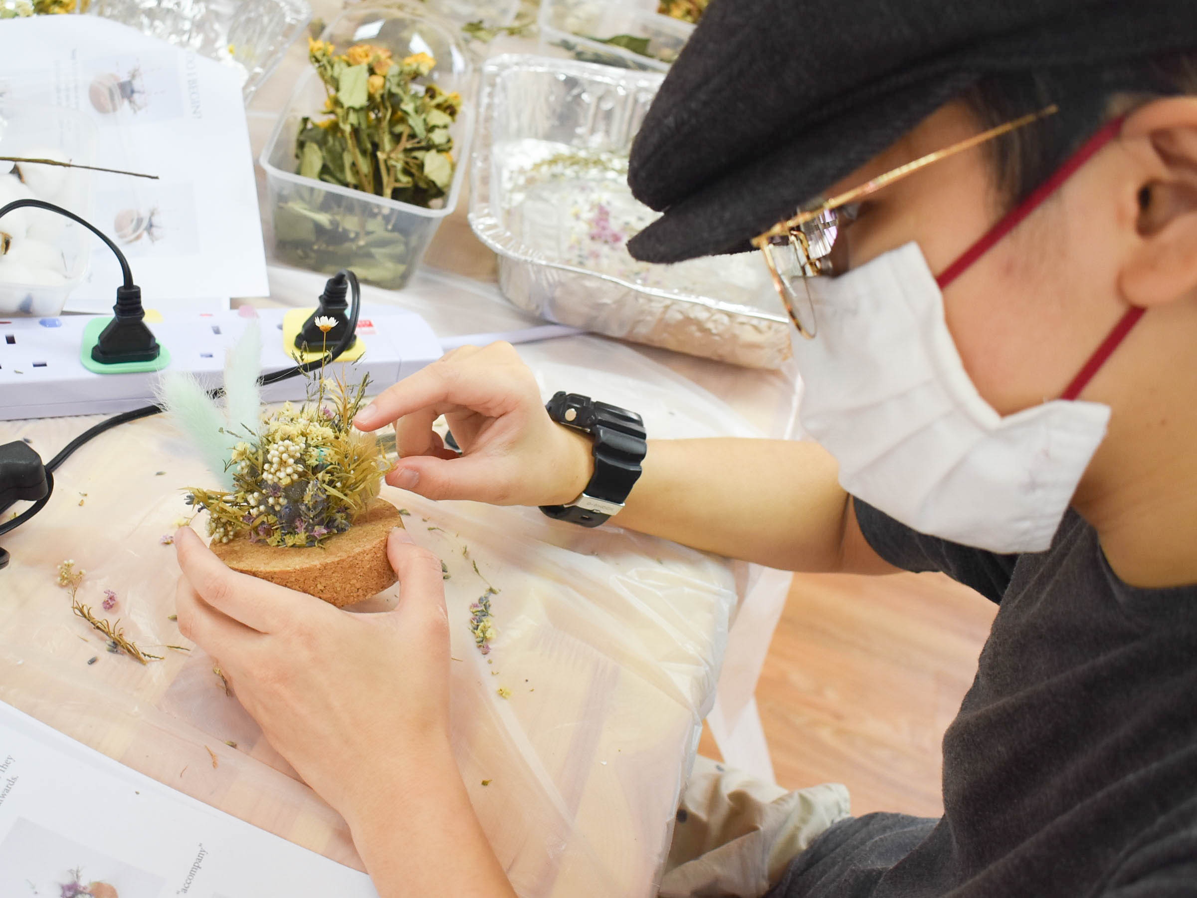 新加坡瓶中花工作坊