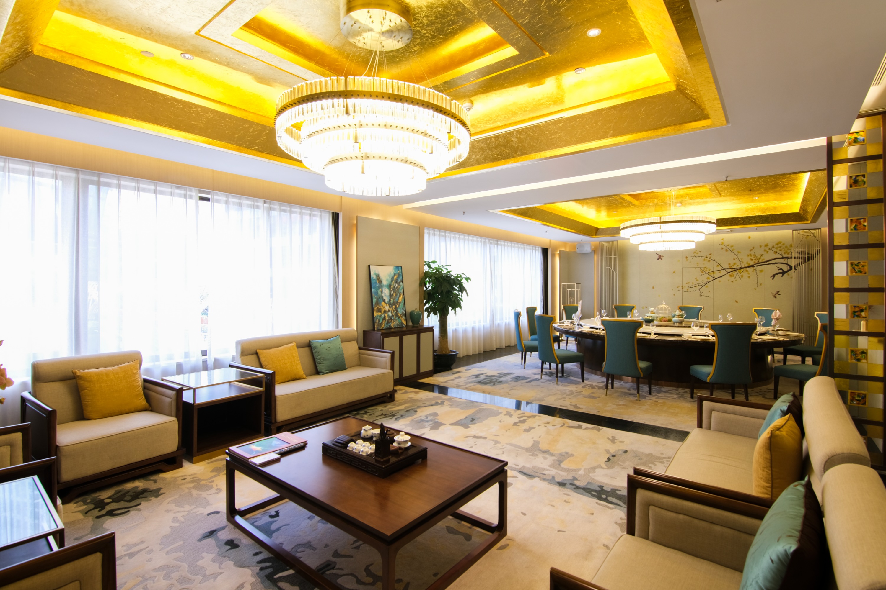 Chinese food private room area
