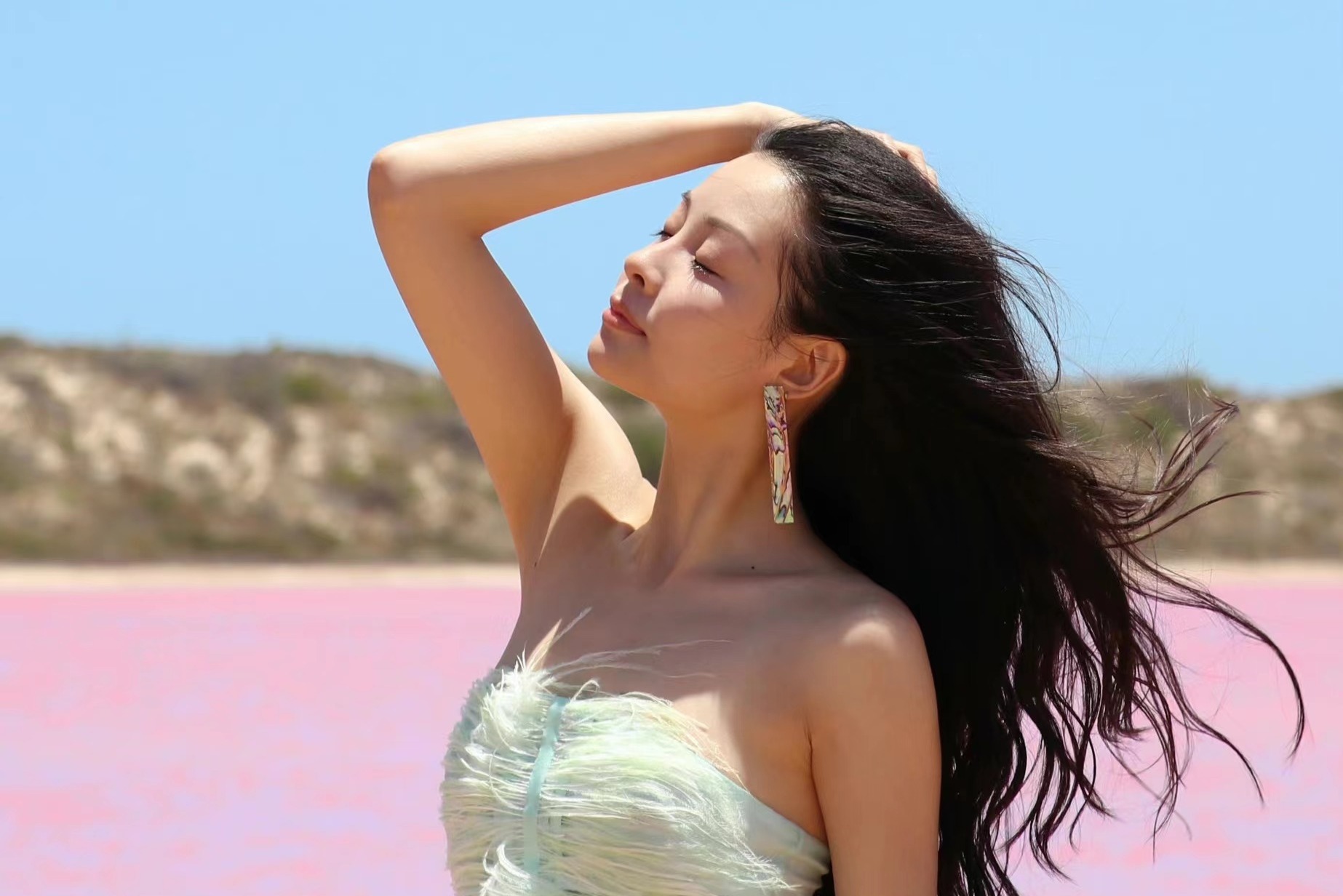 Pink Lake Photo
