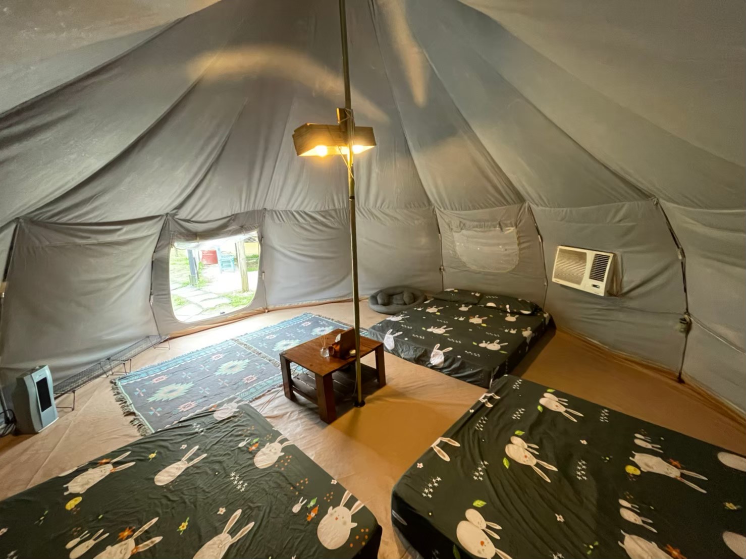 Inside the Chief's Tent