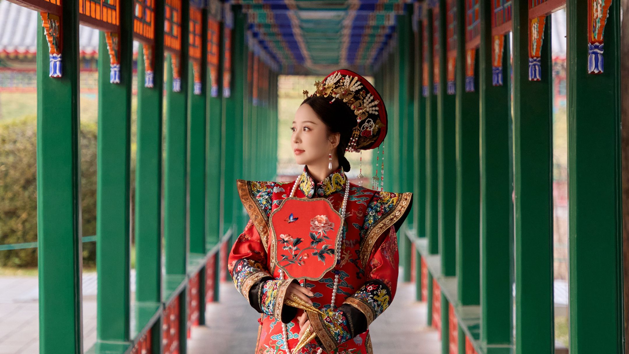 北京：租賃中國清代明代特色服裝（包含造型和淡妝）