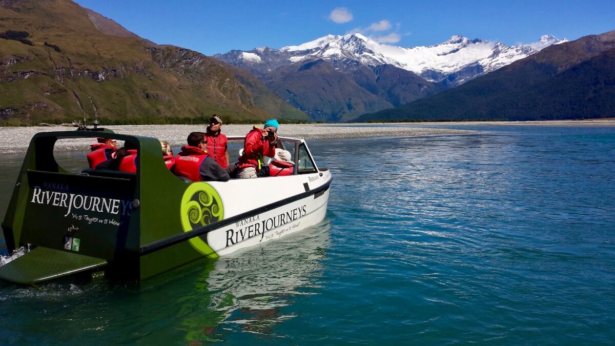 Wanaka Jet Boat Ride & Wilderness Walk