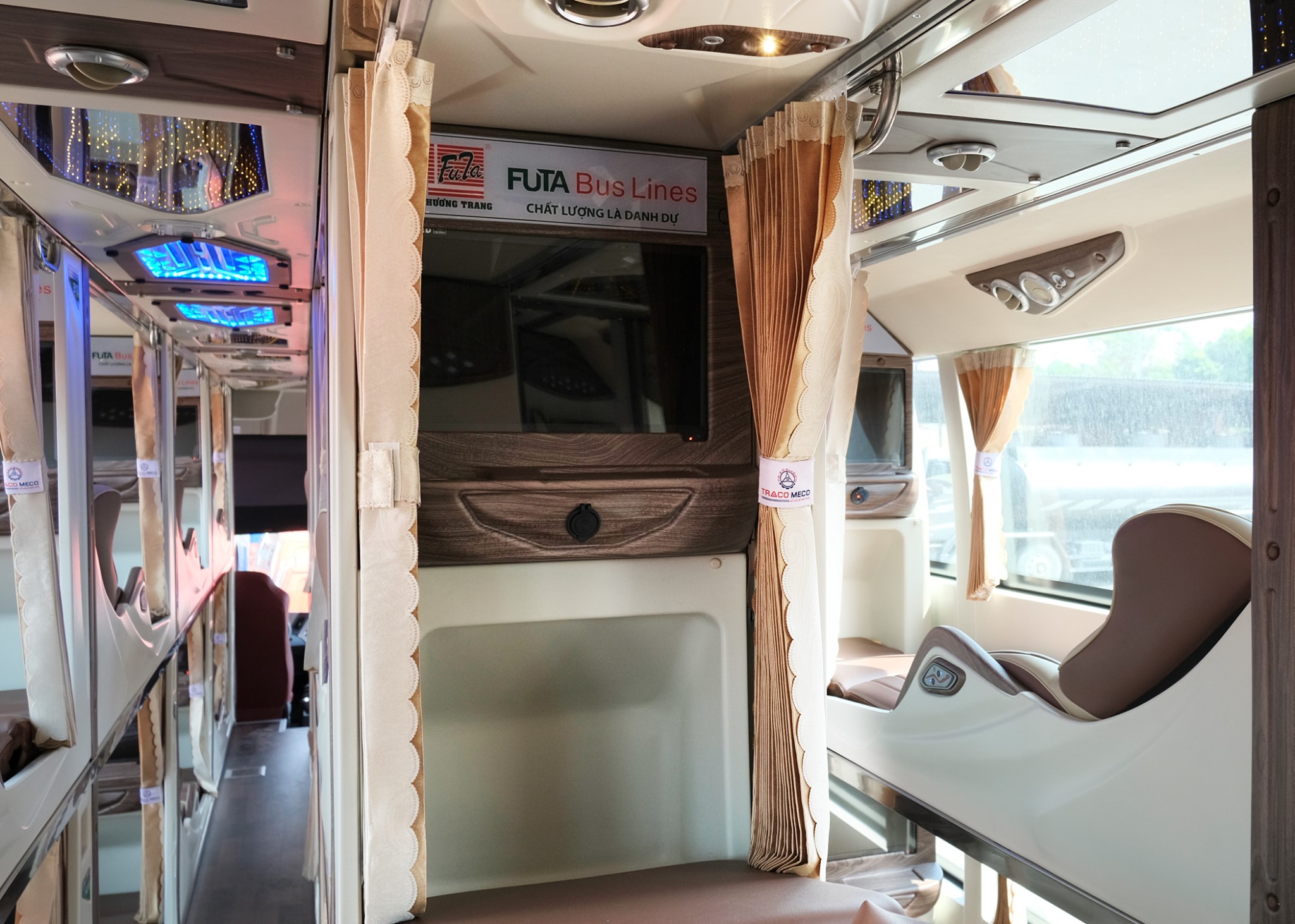 Da Lat - Phan Thiet VIP Sleeper Bus by Futa Bus