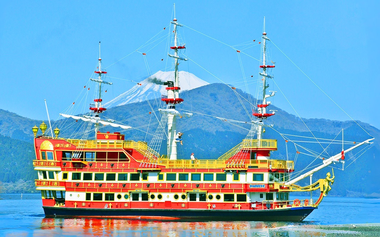 Mount Fuji, Hakone, Kamakura Day Trip | Hakone Pirate Ship, Aerial Tramway & Lake Ashi & Owakudani & Kamakura Enoshima Day Trip | Departure from Tokyo