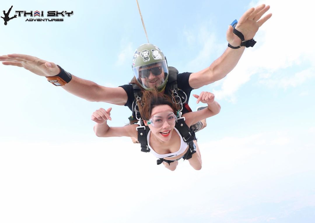 Ocean View Skydiving in Pattaya from Bangkok and Pattaya