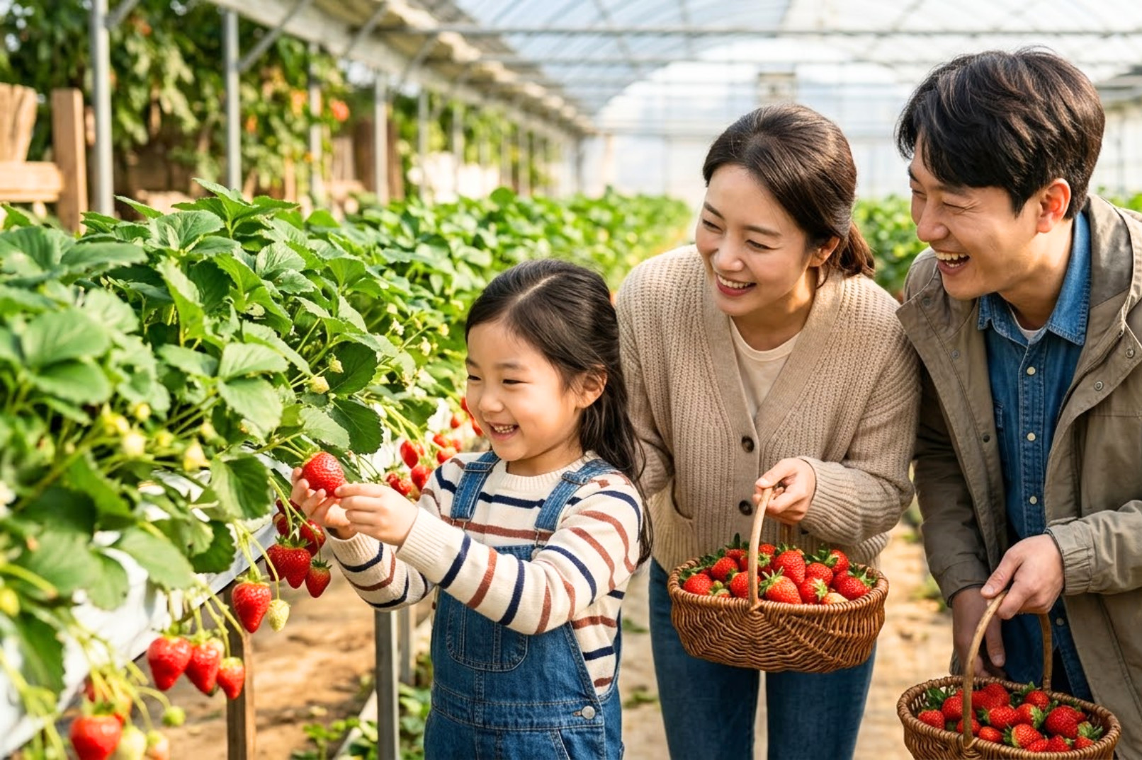 Strawberry Picking/ Samaksan Cable Car/ Alpaca / Nami / Railbike