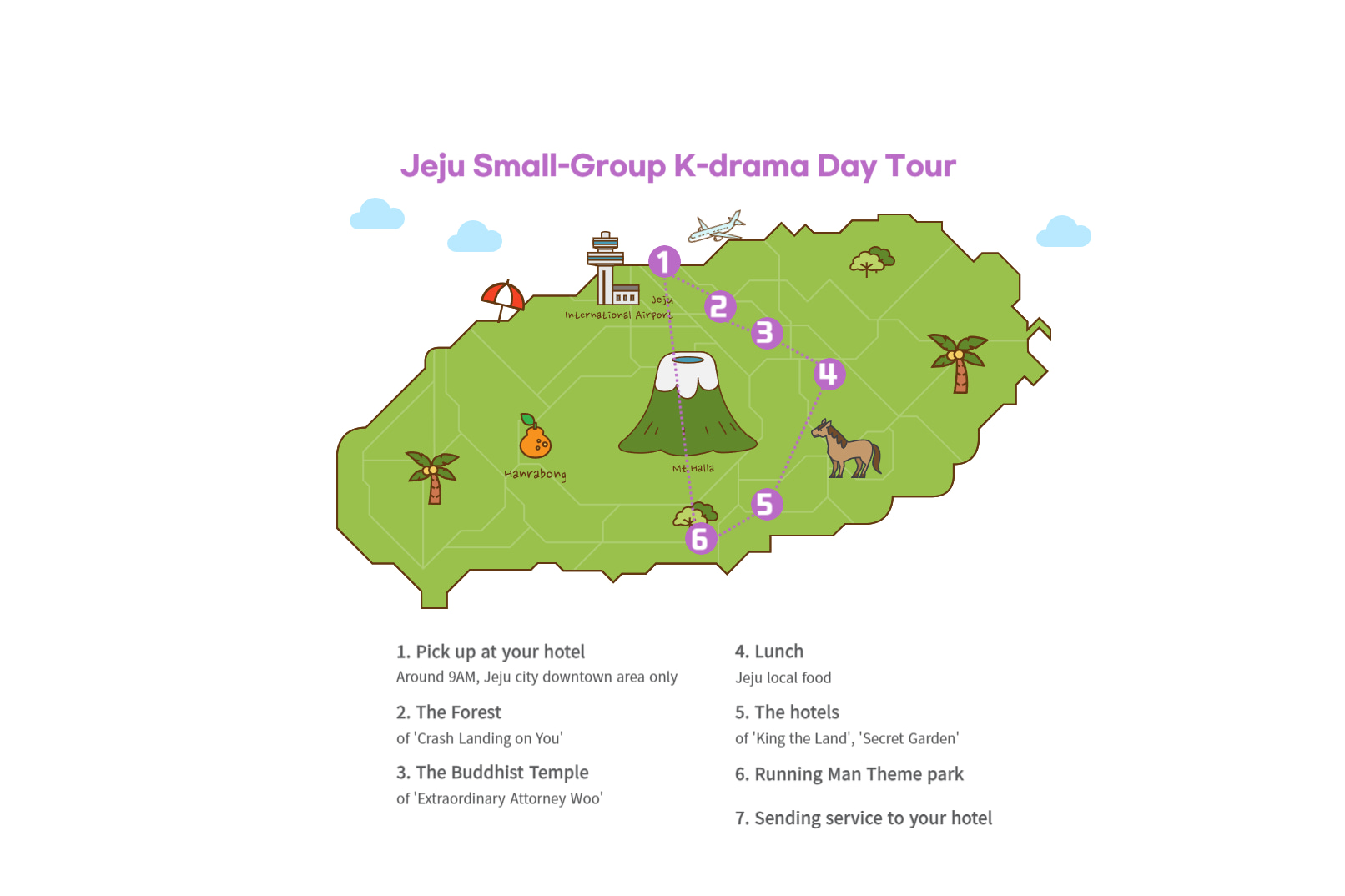 Jeju K-Pop & K-Drama Day Tour 