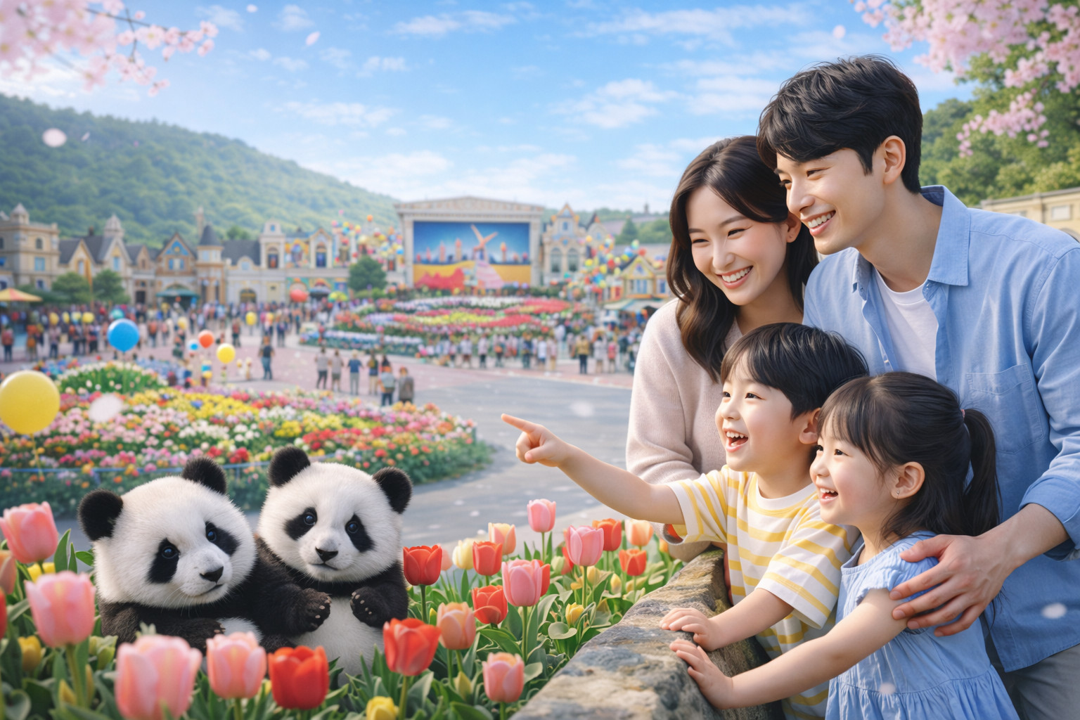 บริการรับส่งสวนสนุกเอเวอร์แลนด์ + บัตรเข้าชมพร้อมคูปองอาหาร