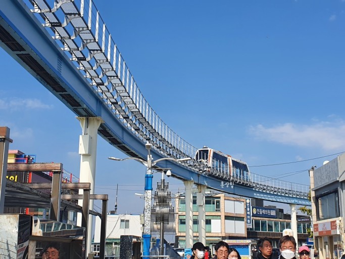 仁川餵海鷗／海邊鐵道自行車／Inspire／月尾島列車