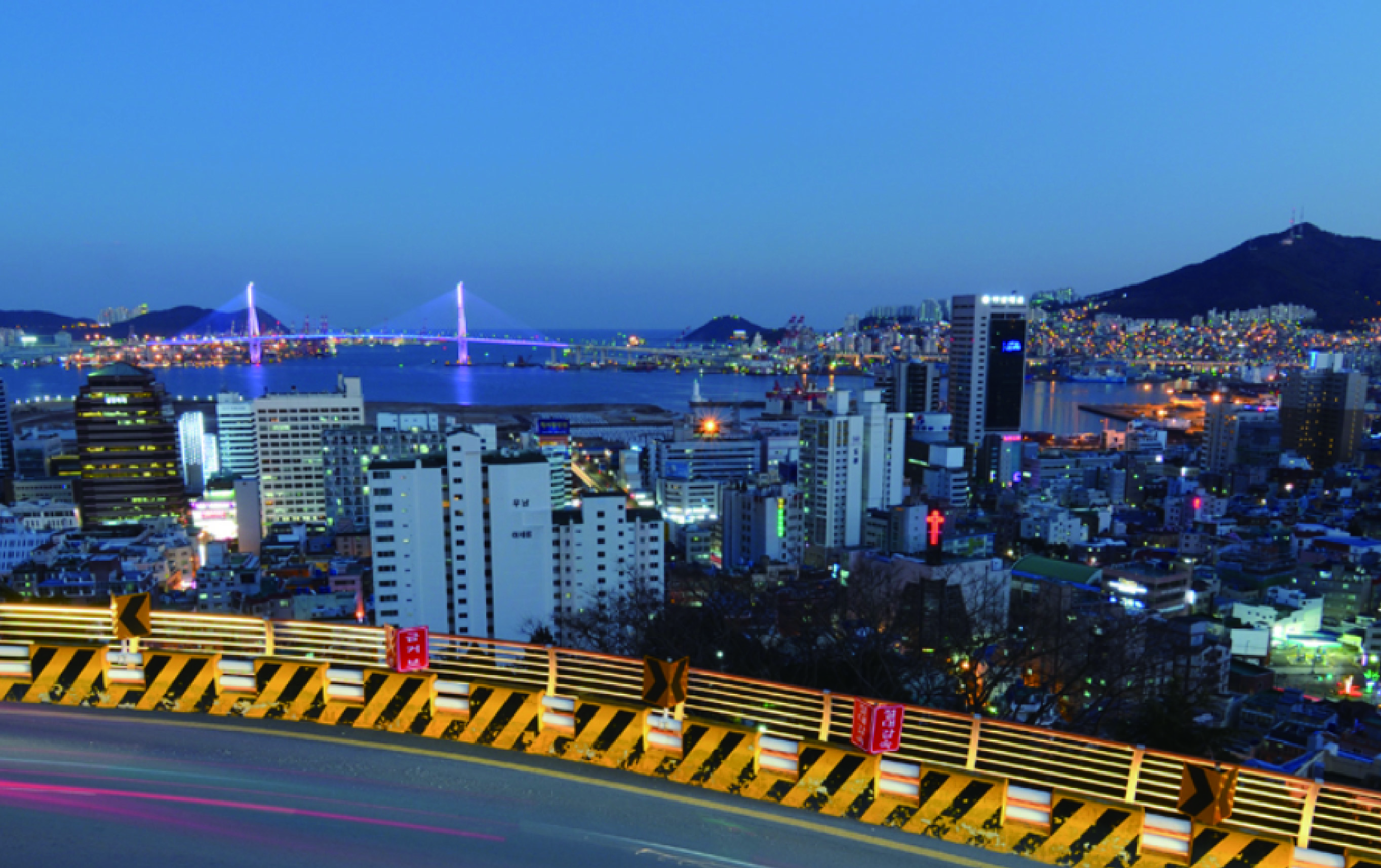 釜山日落和夜景之旅：天空膠囊、The Bay 101、松島