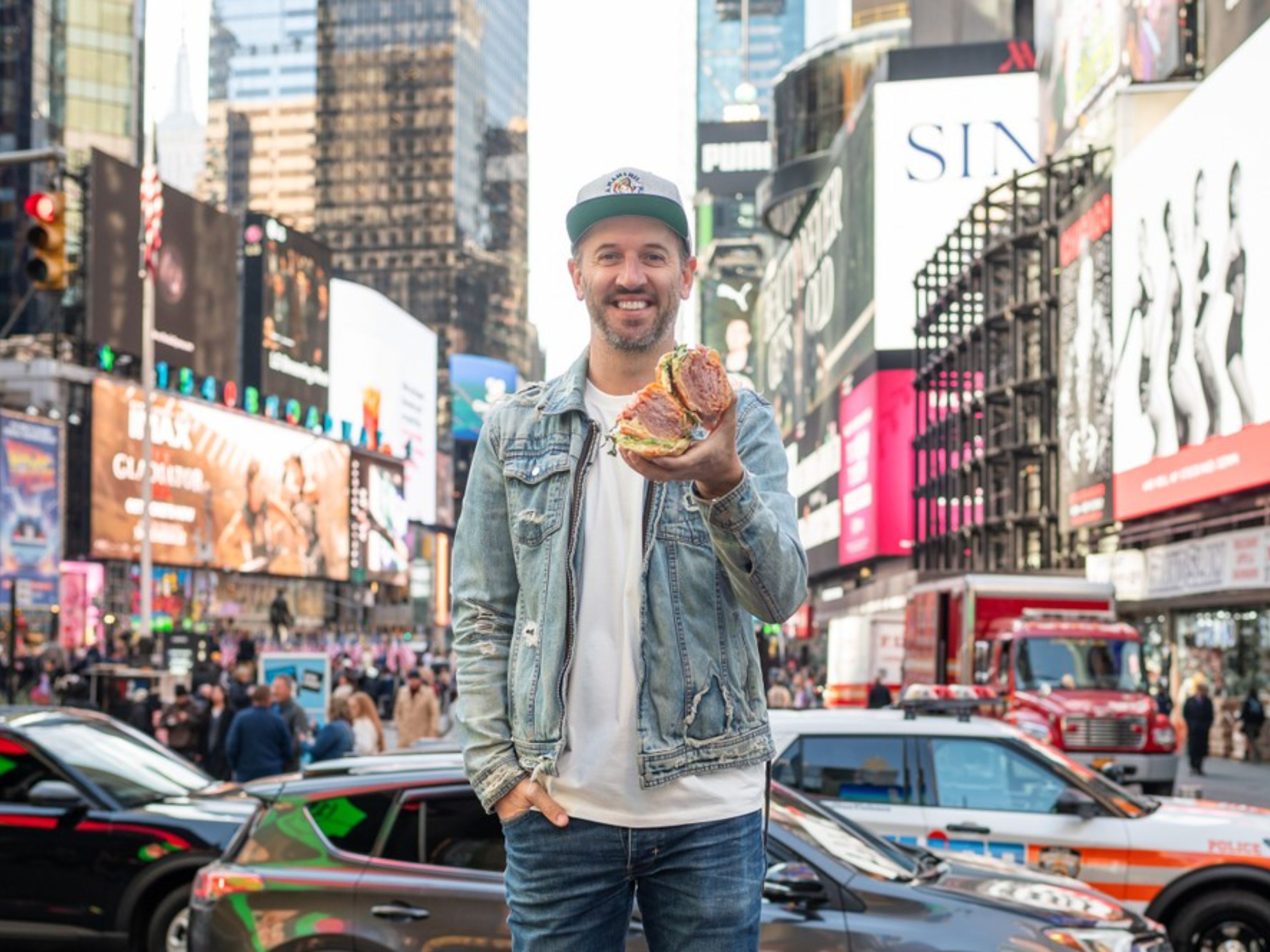 Bite into NYC’s best sandwiches while exploring the vibrant streets of Times Square