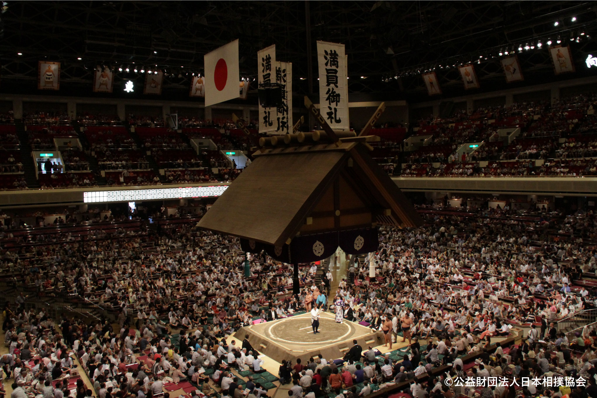 東京大相撲比賽觀賞之旅（2樓C級座位）